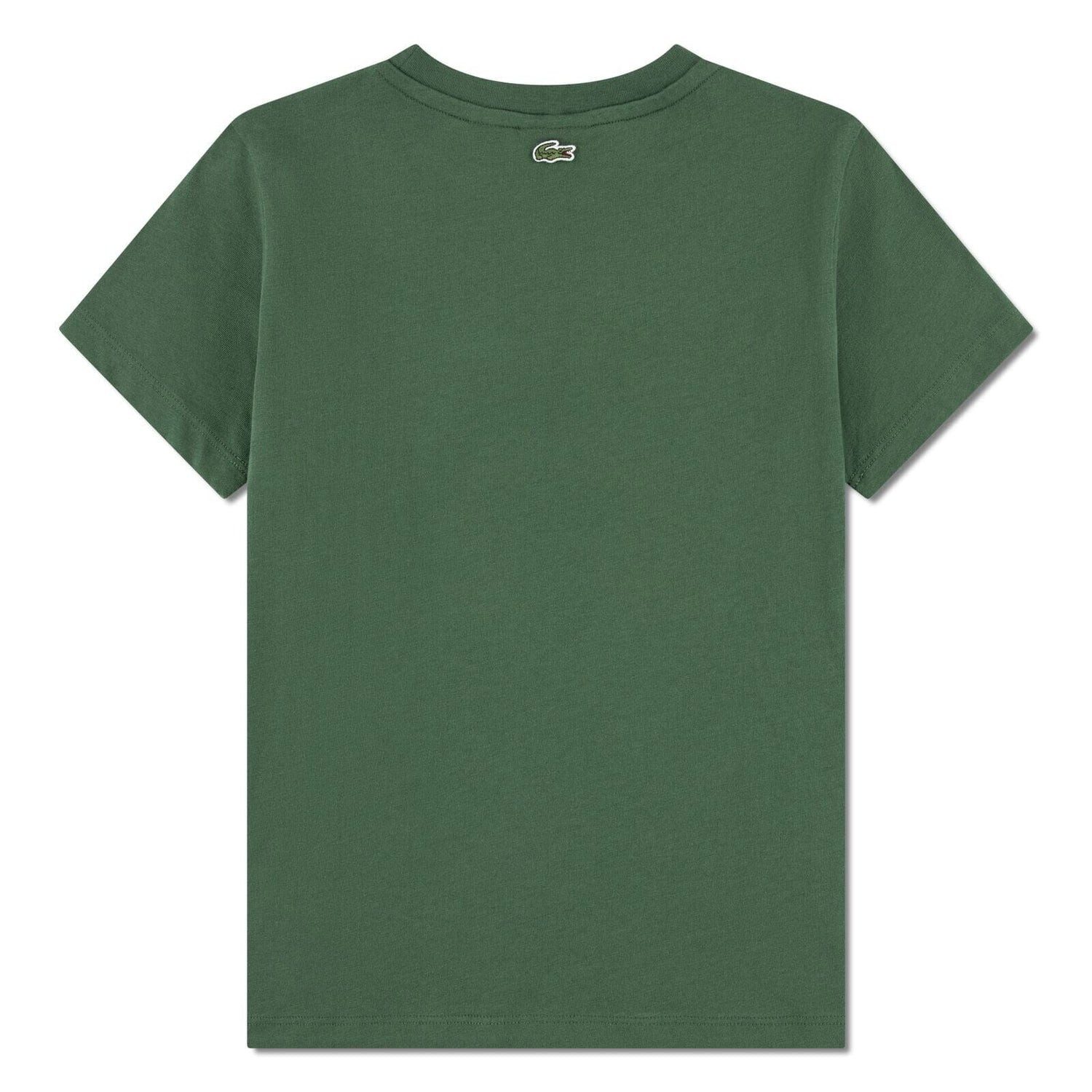 Lacoste T-Shirt LACOSTE Kids T-Shirt „Big Croc“ – grün
