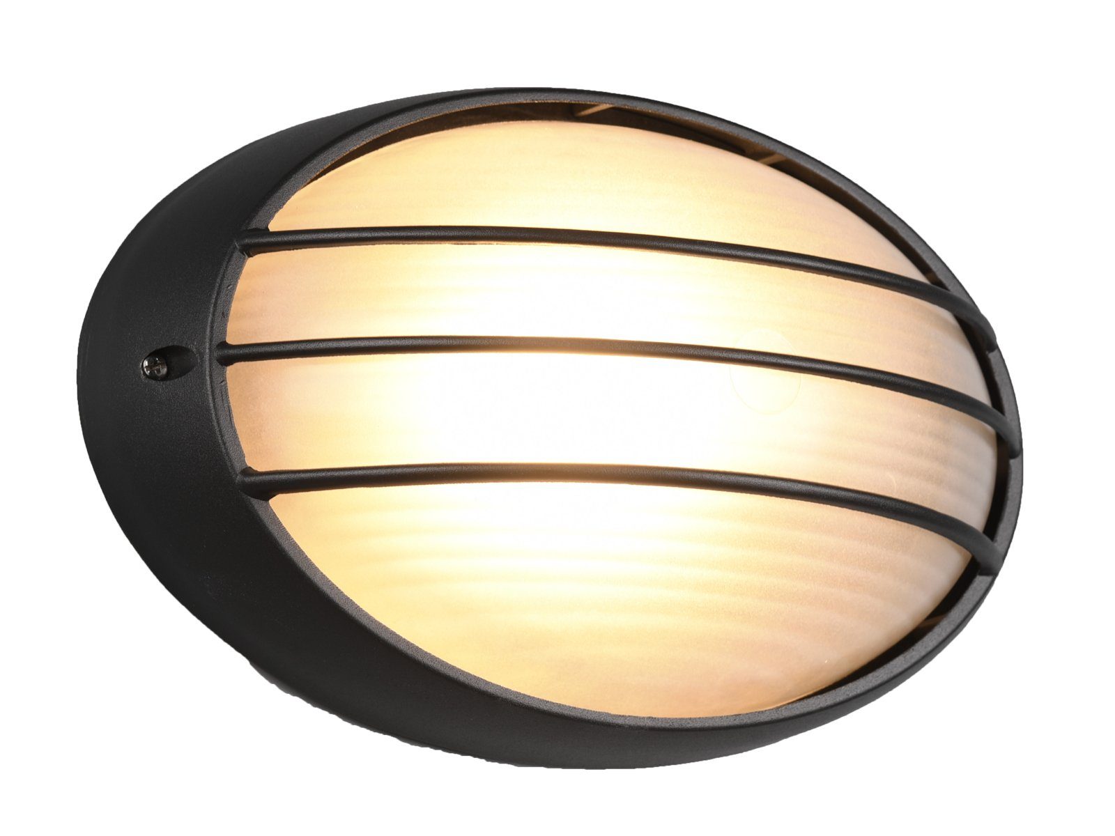 TRIO Leuchten Außen-Wandleuchte, ohne Leuchtmittel, Gitterlampe oval, Garte günstig online kaufen