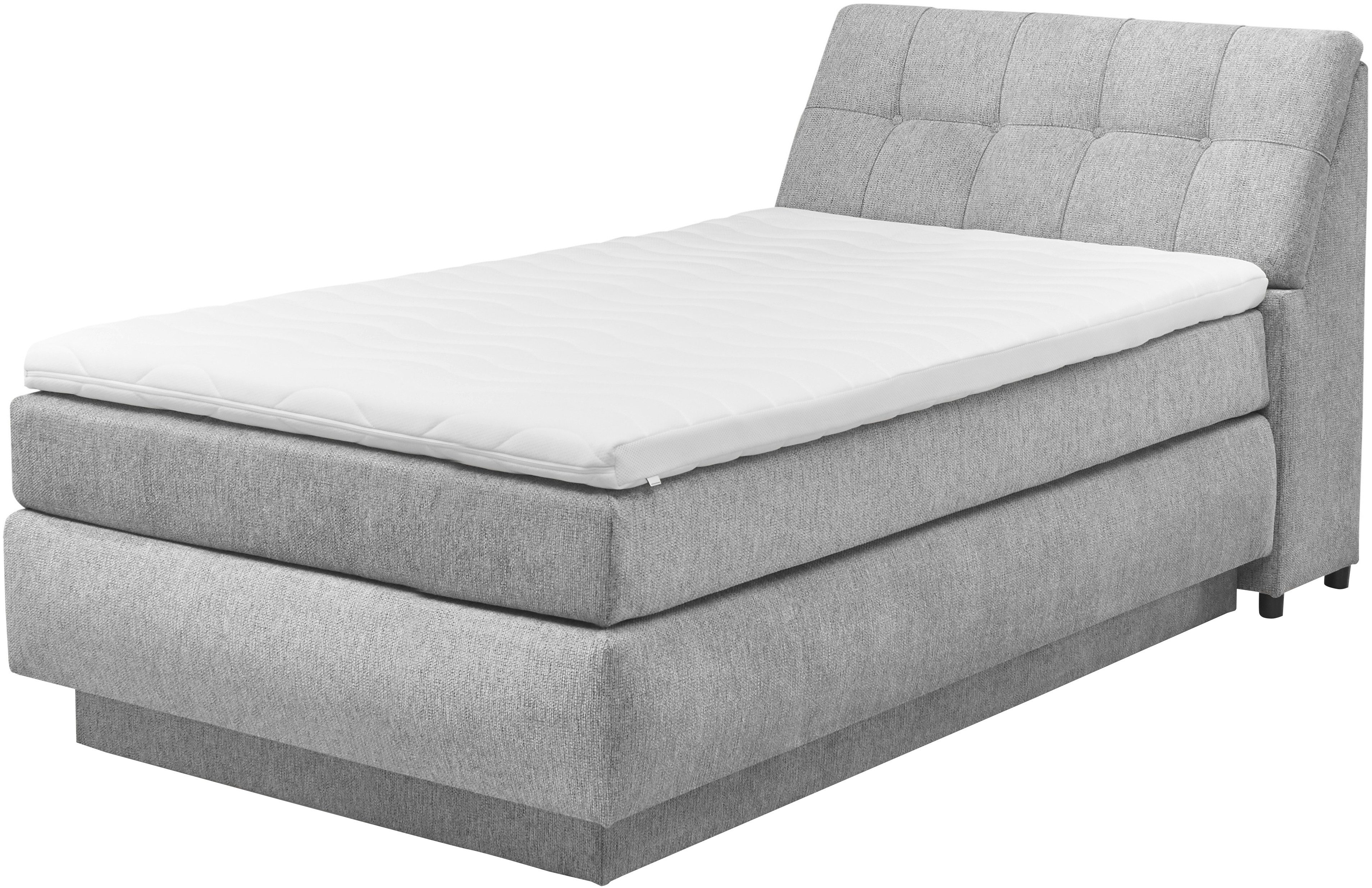 set one by Musterring Boxspringbett Fairfield, mit Bettkasten, Kopfteil in Kassettenoptik, Breite 120 oder 140 cm