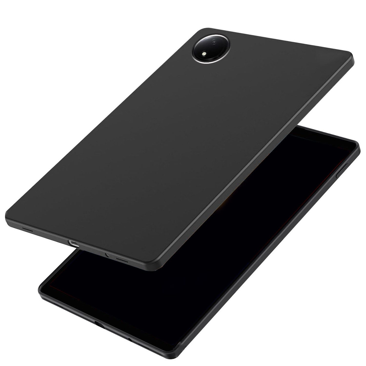 Wigento Tablet-Hülle Für Xiaomi Redmi Pad SE 8.7 Tablet Tasche Hülle TPU Silikon Schwarz, Ultraschlanke TPU - Tablet - Hülle