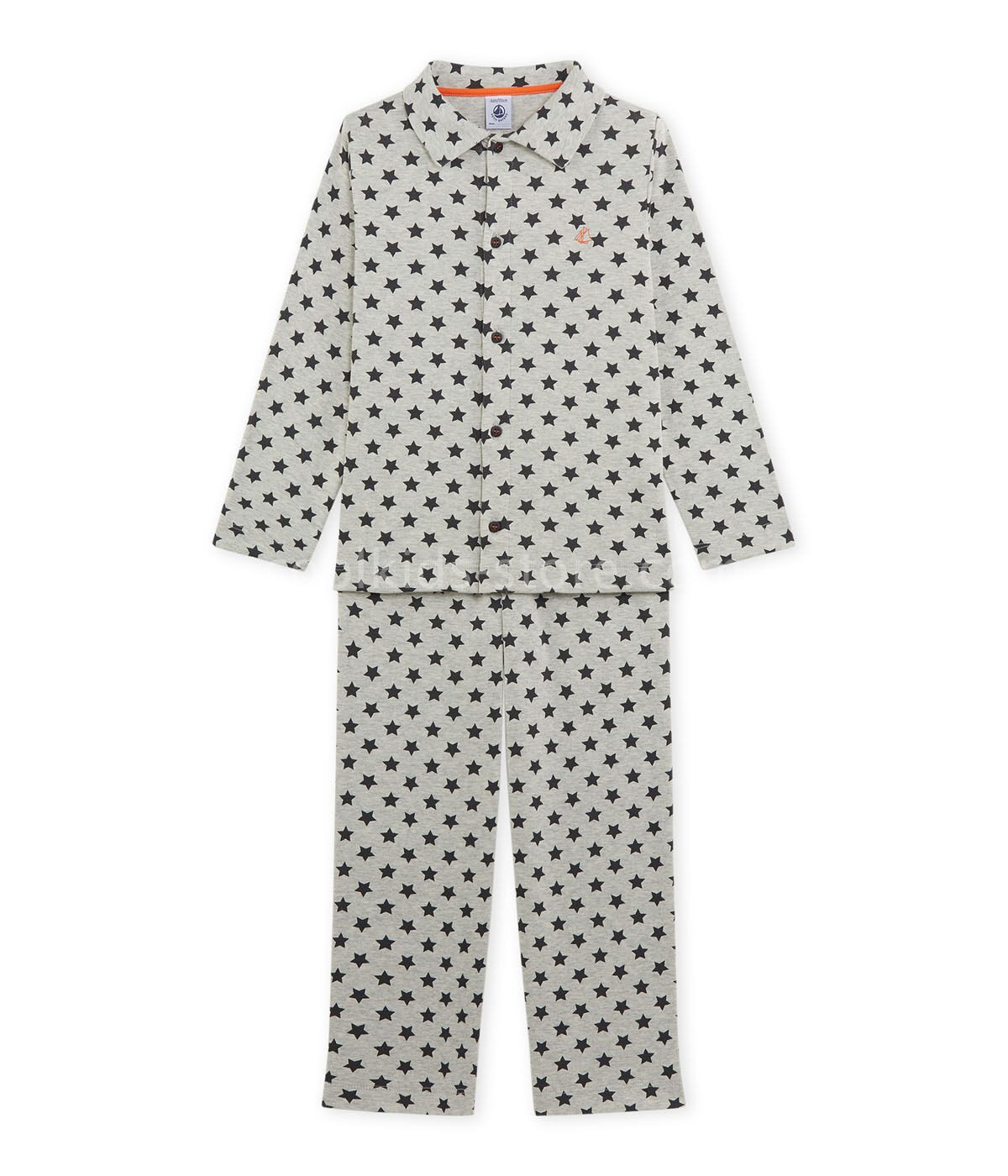 Petit Bateau Pyjama PETIT BATEAU Retro Pyjama allover Sterne
