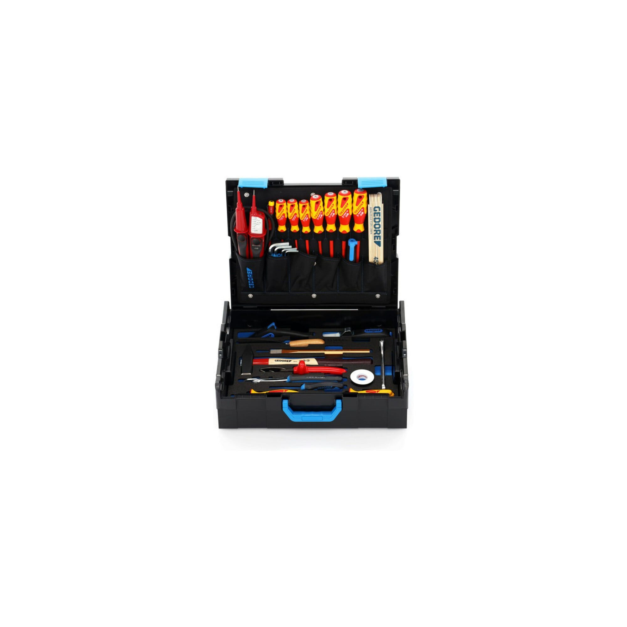 Gedore Werkzeugkoffer Gedore Werkzeugkoffer L-BOXX 136, Set 36-teilig, gefüllt, Werkzeug für