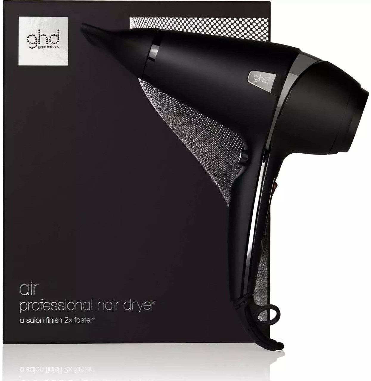 GHD Ionic-Haartrockner GHD Air Haartrockner schwarz, Herausnehmbarer Luftfilter zur Reinigung