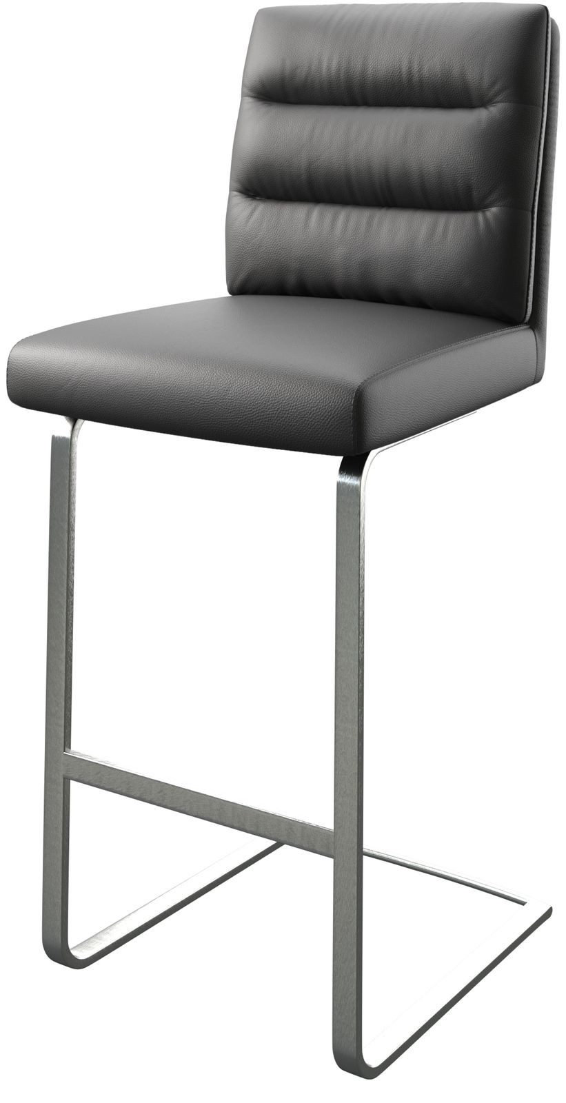 DELIFE Barhocker Pela-Flex, Freischwinger flach Edelstahl günstig online kaufen