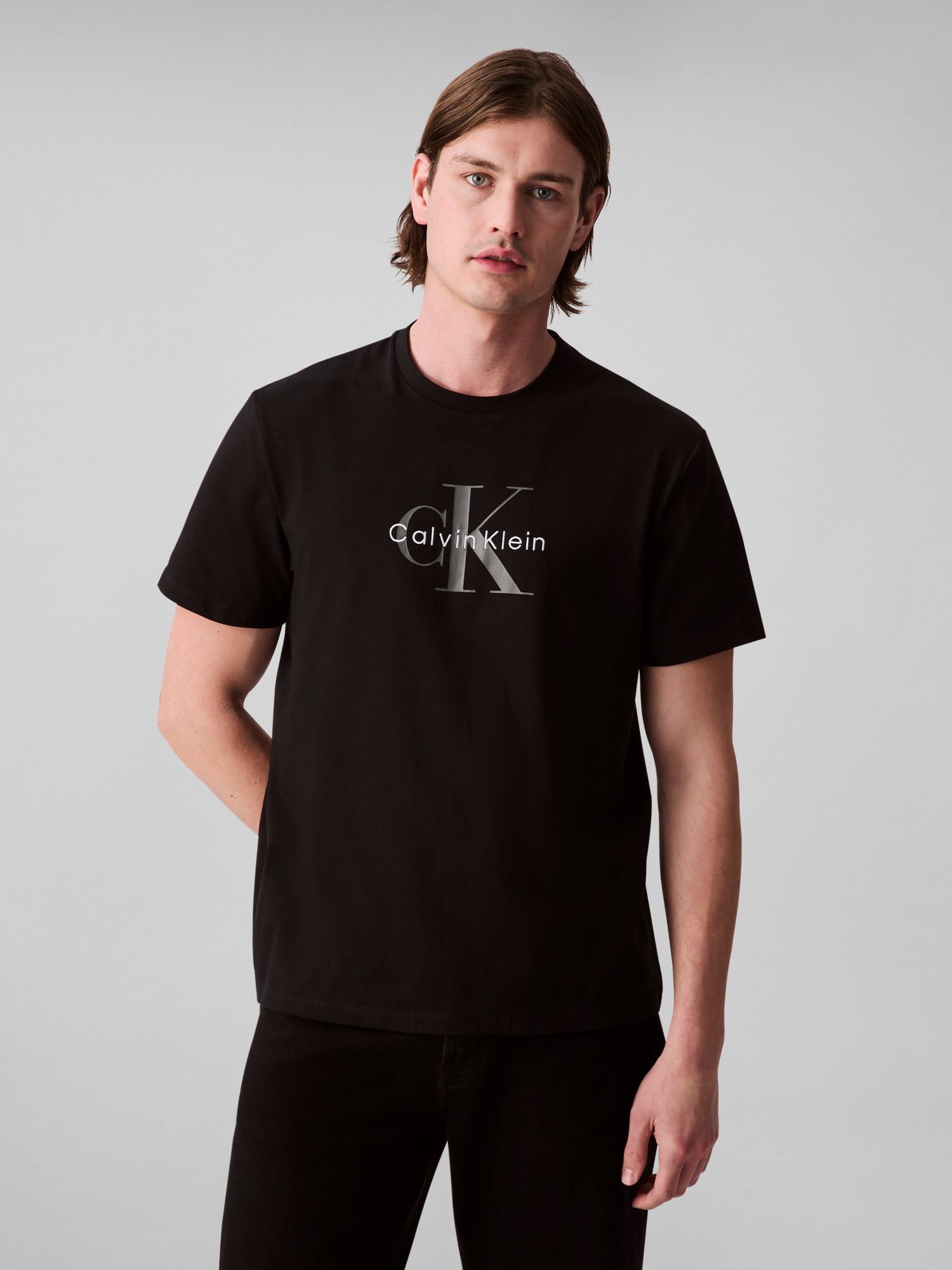 Calvin Klein Jeans T-Shirt SS Hero Monologo Tee 20s Mit Rundhalsausschnitt, günstig online kaufen