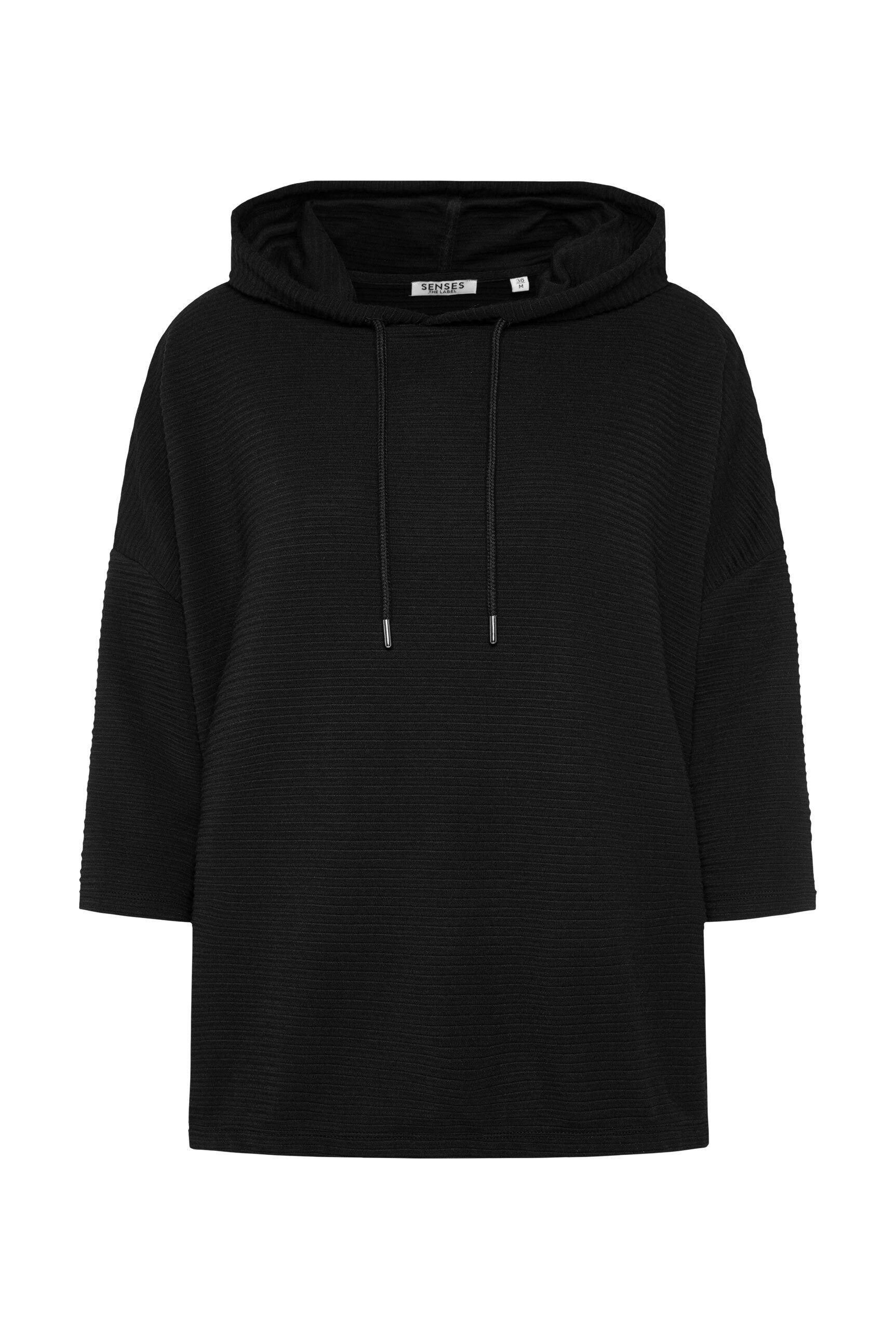 SENSES.THE LABEL Kapuzensweatshirt mit überschnittenen Schultern günstig online kaufen