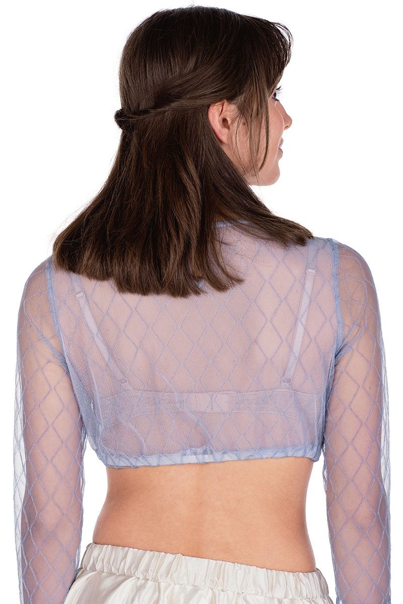 MarJo Dirndlbluse Dirndlbluse - INJA-DALIDA - altrosa, taubenblau günstig online kaufen