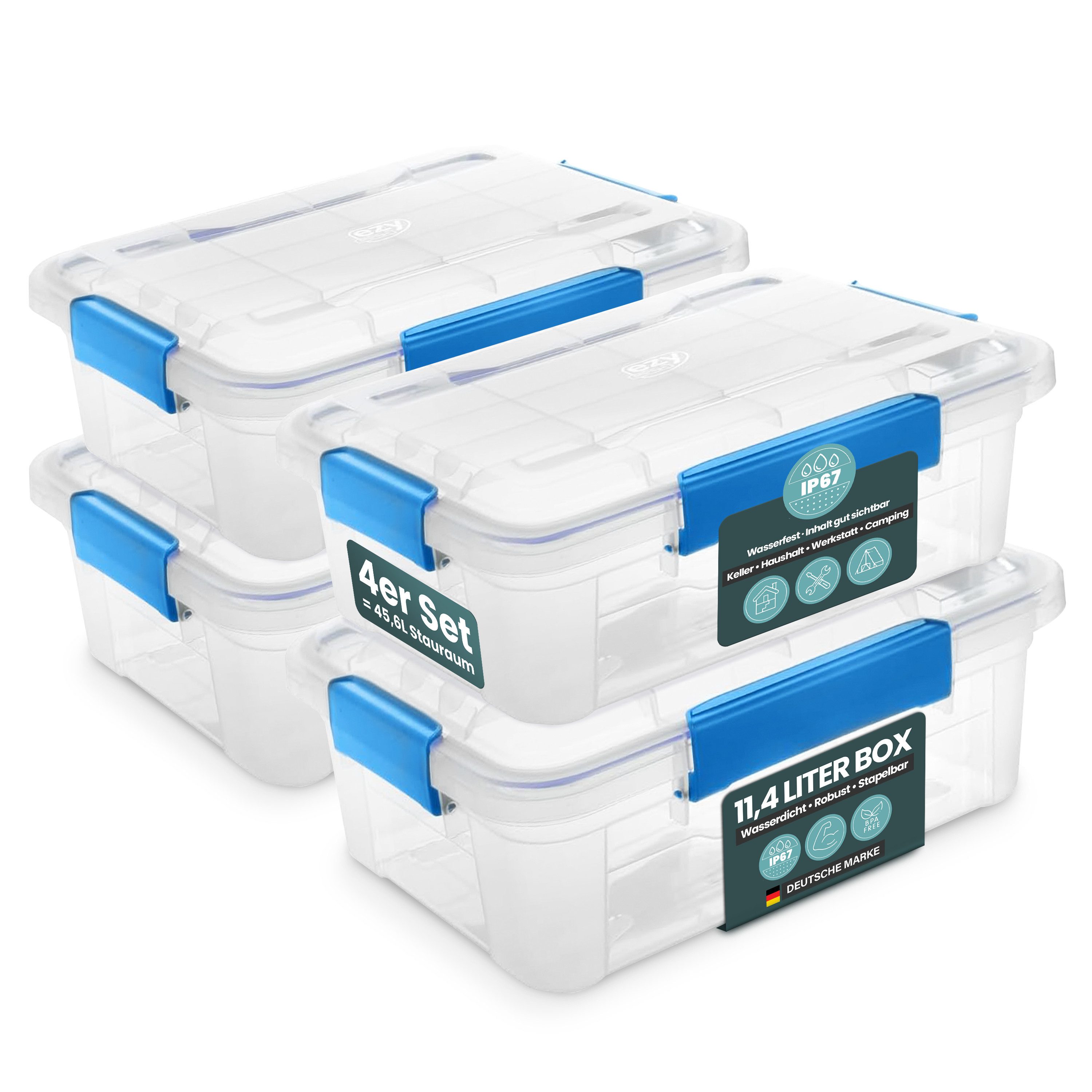 Kreher Aufbewahrungsbox mit Deckel und Dichtungsring günstig online kaufen