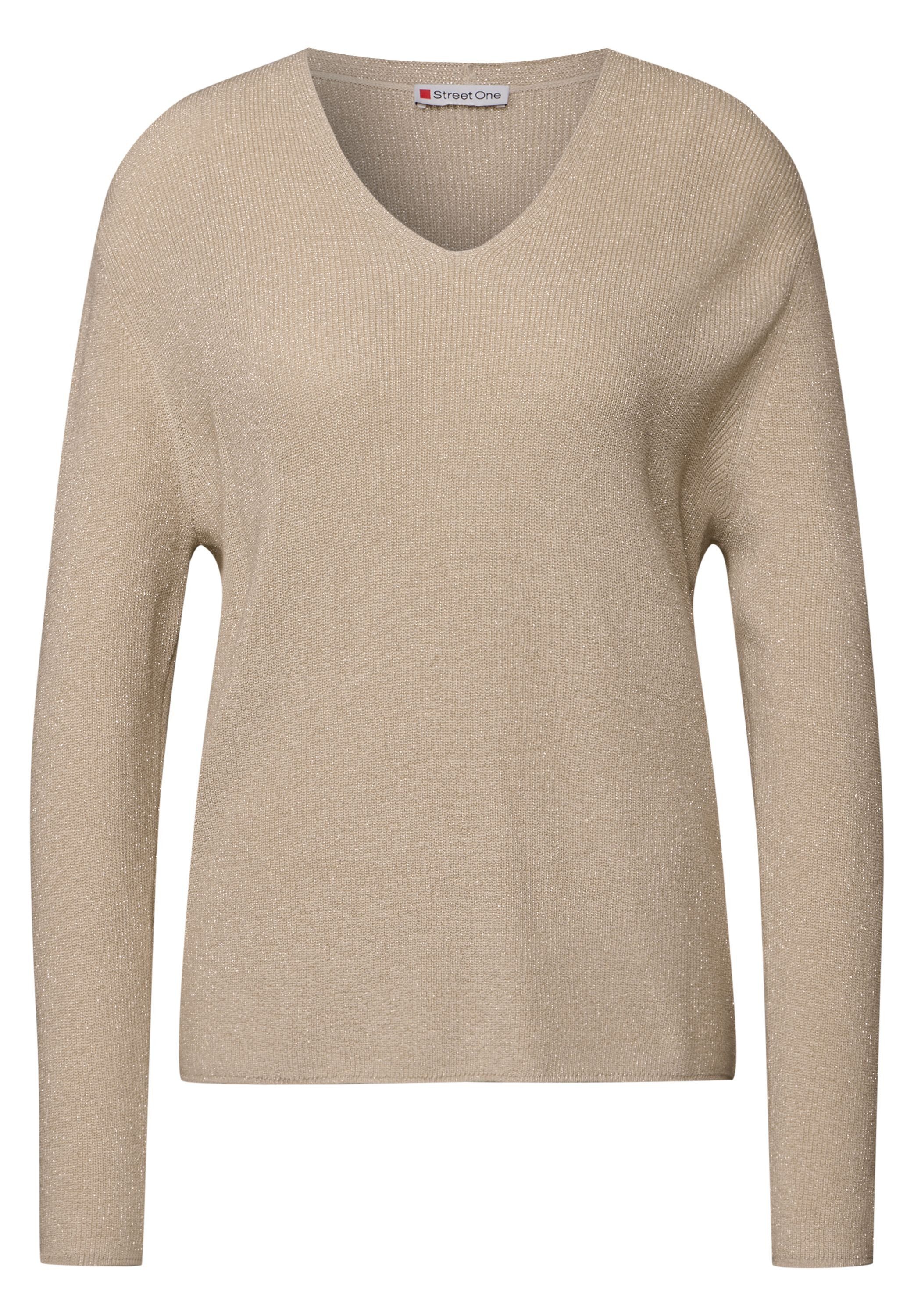 STREET ONE Rundhalspullover günstig online kaufen