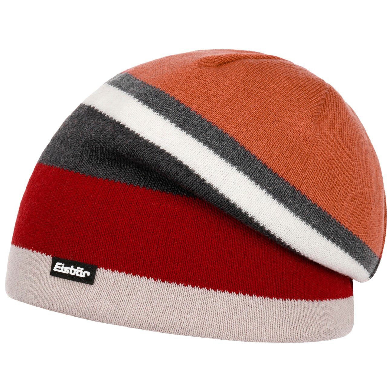 Eisbär Futter, rot Austria (1-St) in Beanie mit Made Strickmütze