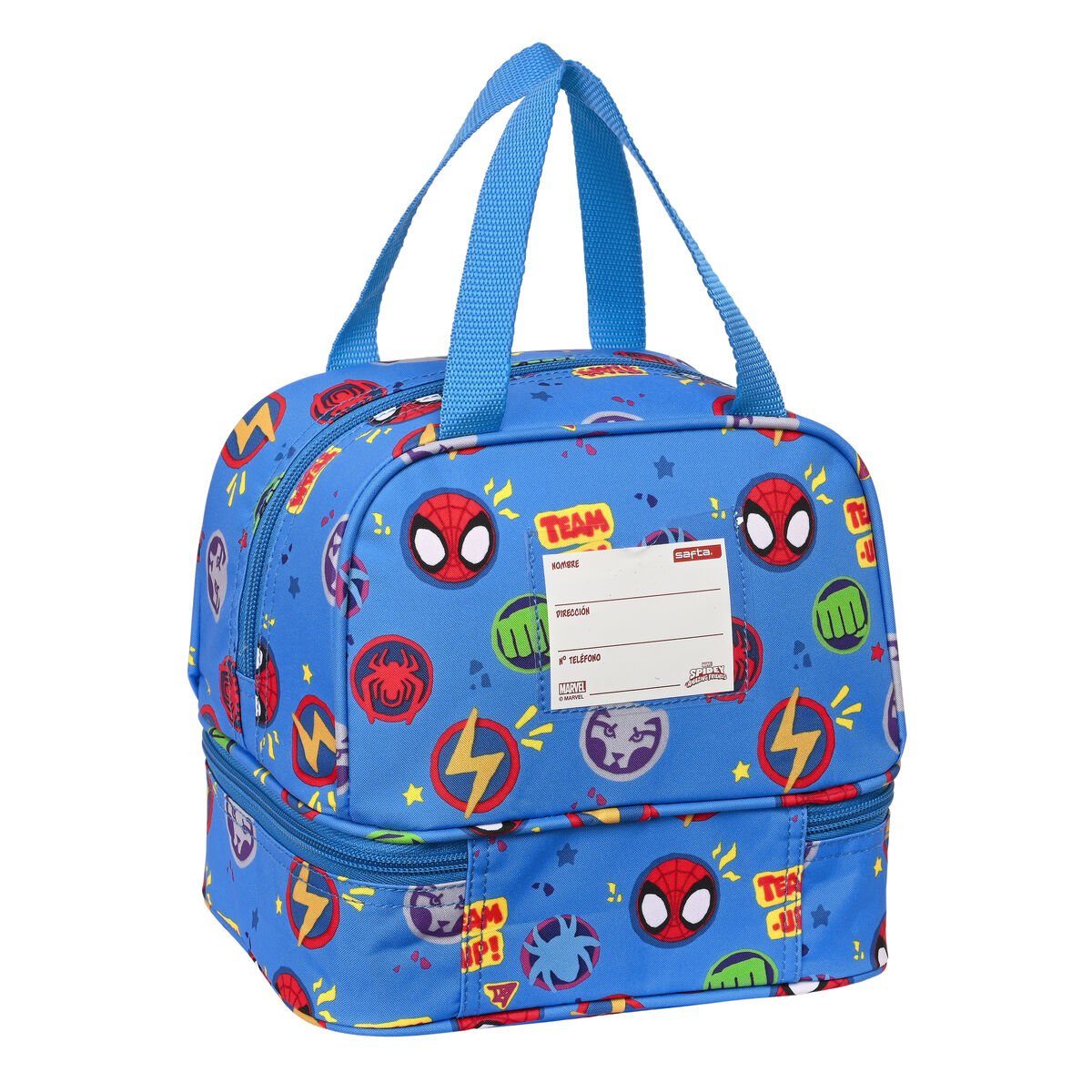 15 x x cm Kühlbox 20 20 Team Spiderman Blau Spiderman up Lunchbox