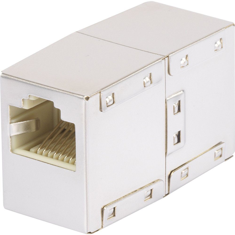 Renkforce RJ45 Netzwerk Adapter CAT 5e [1x RJ45-Buchse - 1x RJ45-Buchs Adapter