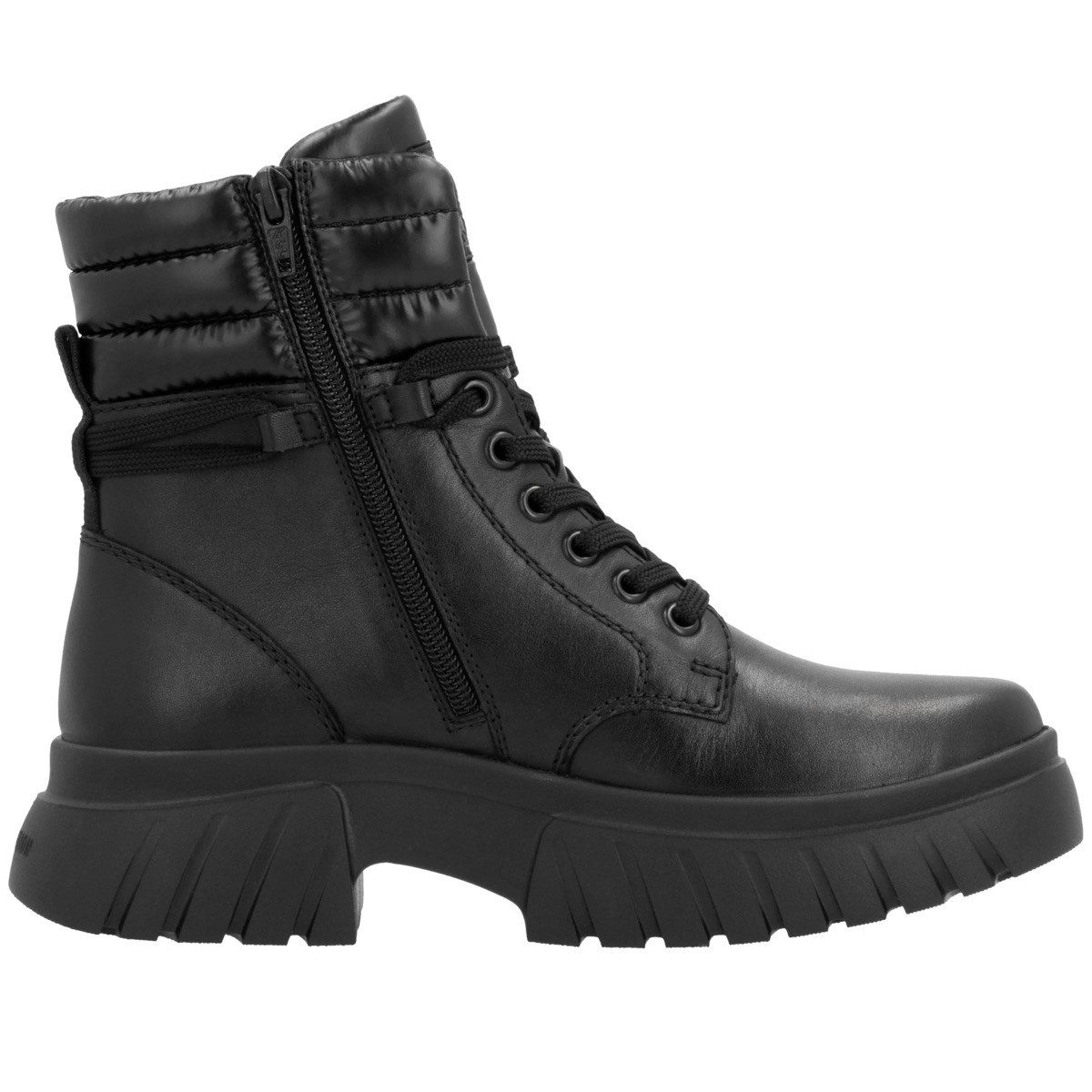 Rieker EVOLUTION W1873 Damen Schnürboots Stiefeletten, Stiefel, Winterstiefel, Winterboots, Schneestiefel