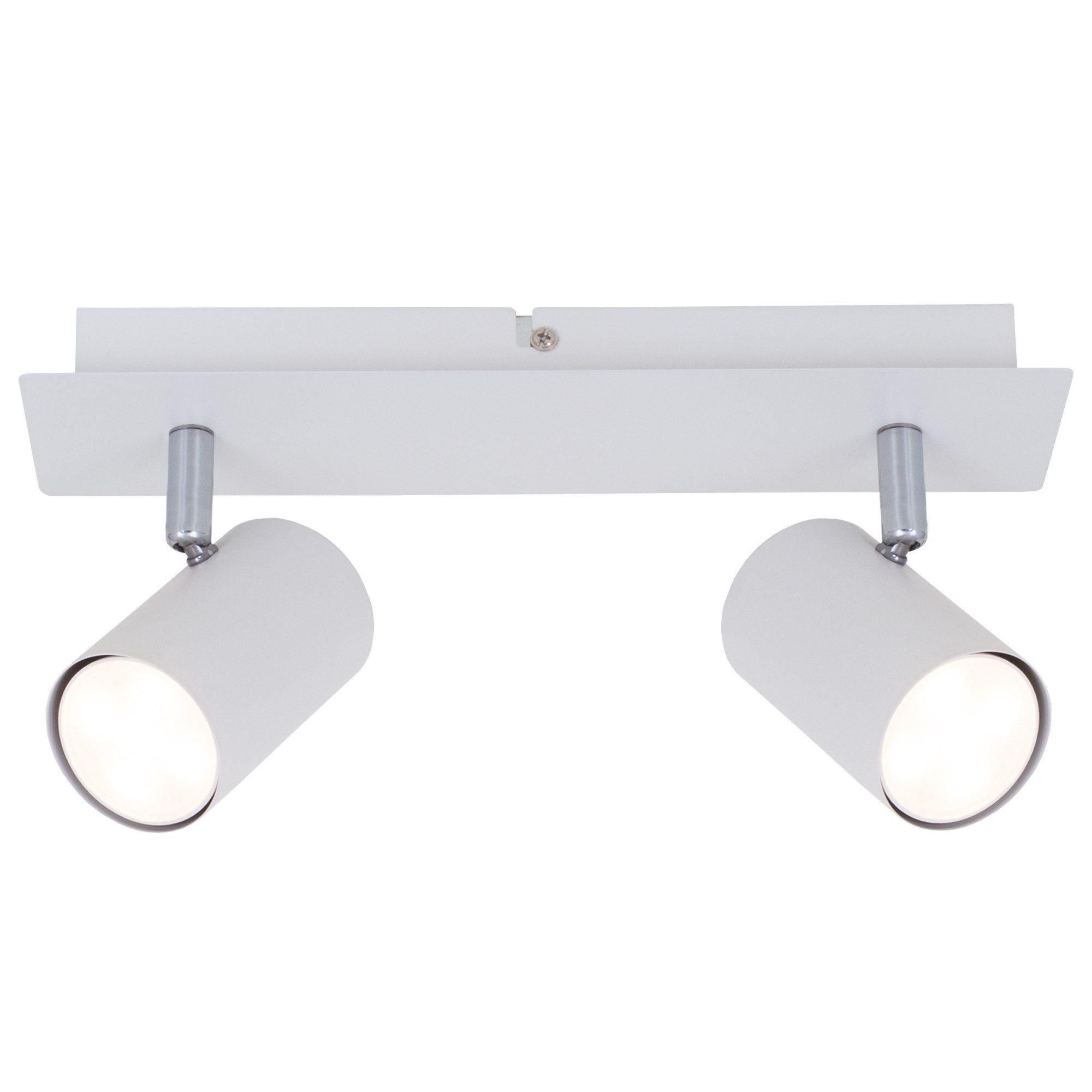 Briloner Leuchten Deckenspot LED Wandlampe Innen Wohnzimmer GU10, exkl. Leuchtmittel, ohne Leuchtmittel, 2700K - Extra - Warmweiß, Wandlampe, 12x8x12,3cm, Schwarz, max.40W, GU10, Innen, Wohnzimmer