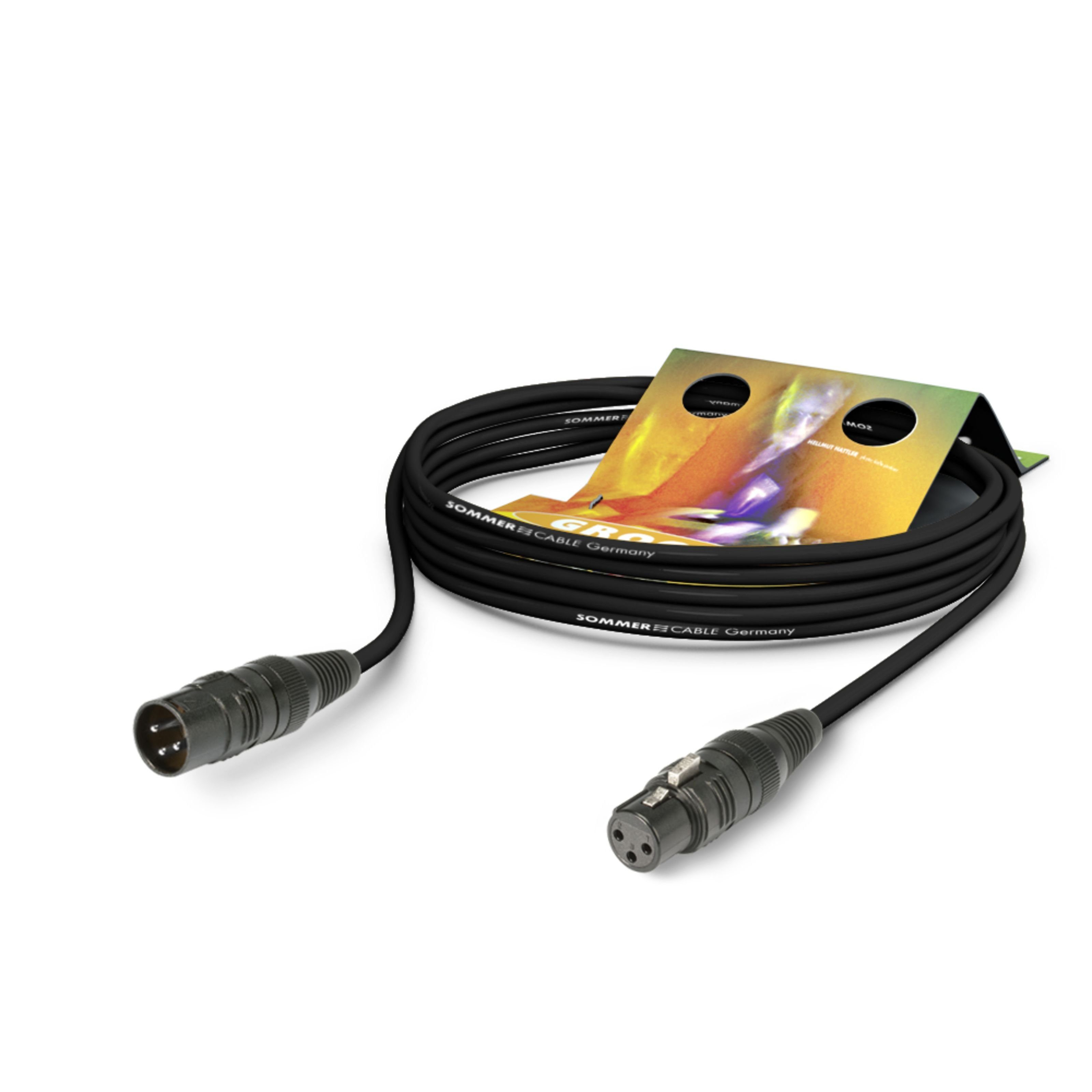 Sommer Cable Spielzeug-Musikinstrument, SGCE-0100 SW 1 - Mikrofonkabel m Mikrofonkabel