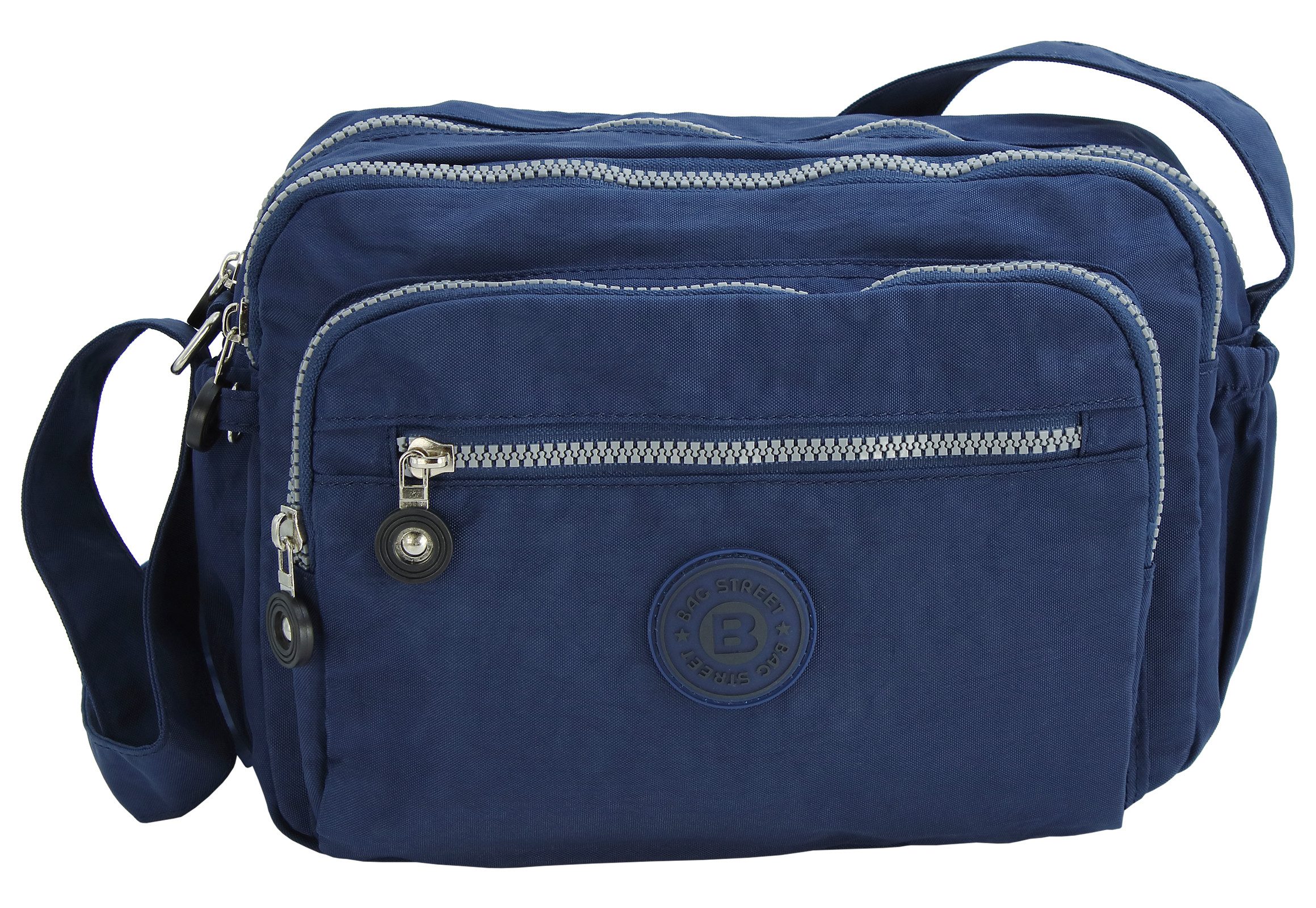BAG STREET INTERNATIONAL Umhängetasche Leichte Damen Schultertasche Nylon casual Crossbody Bag Freizeittasche, mittelgroß