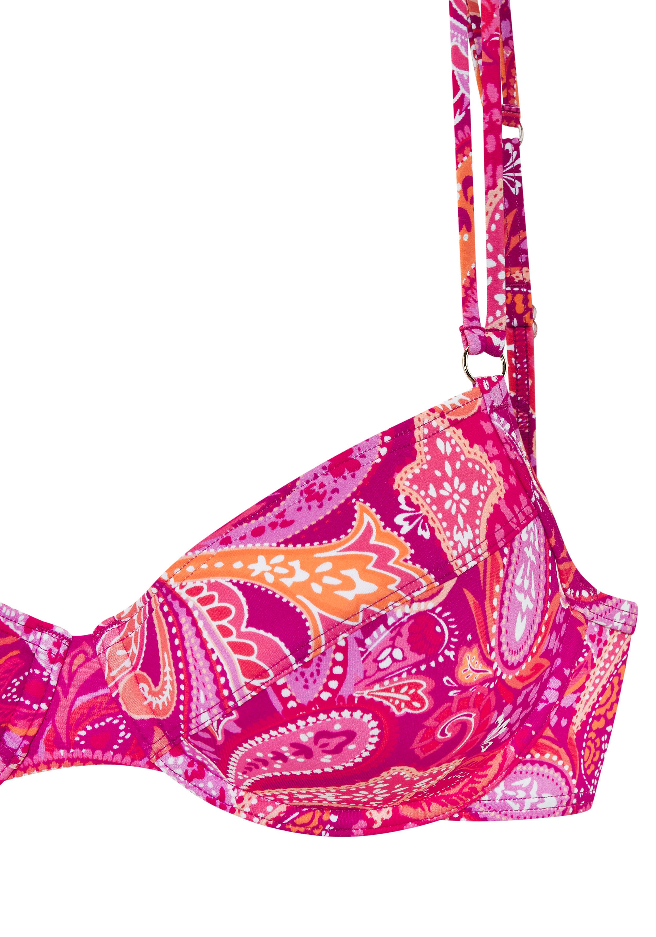 Vivance Bügel-Bikini-Top Pretty, mit modischem Paisleymuster