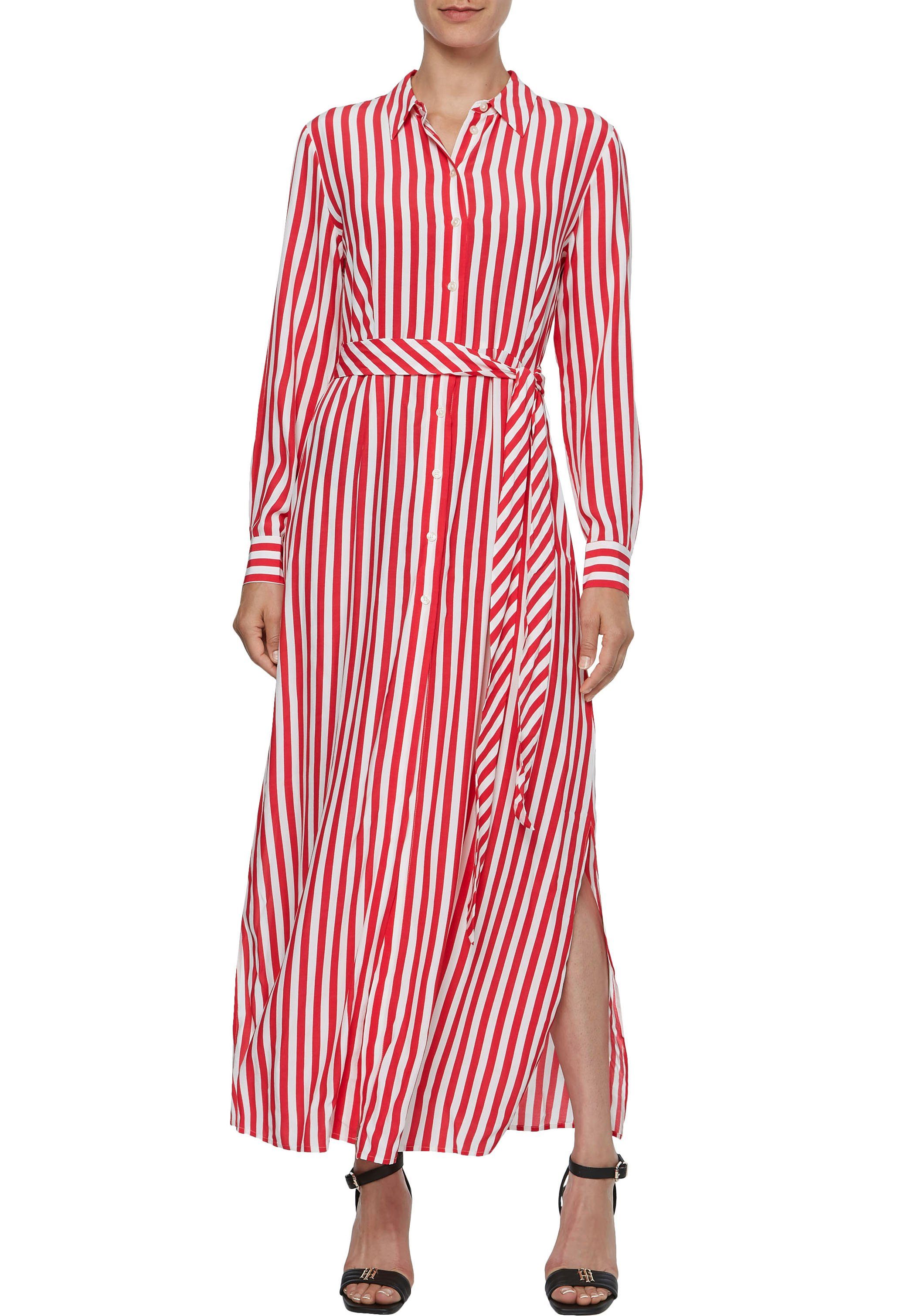 Tommy Hilfiger Hemdblusenkleid »VISCOSE LONG SHIRT DRESS LS« online kaufen  | OTTO