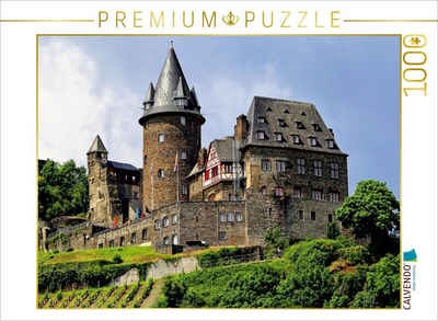 CALVENDO Puzzle CALVENDO Puzzle Die Burg Stahleck in Bacharach am Mittelrhein 1000 Teile Lege-Größe 64 x 48 cm Foto-Puzzle Bild von Arno Klatt, 1000 Puzzleteile