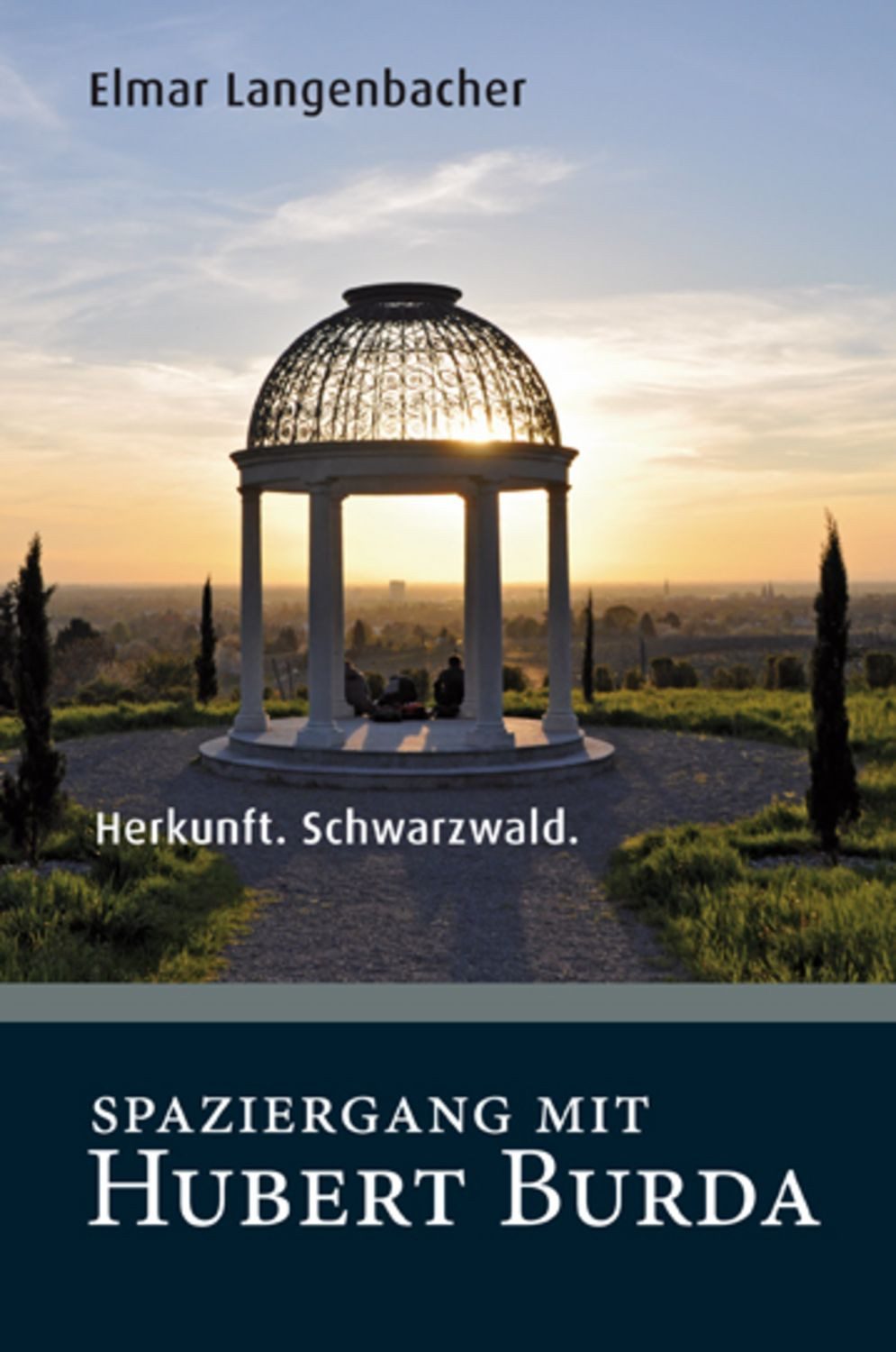 Spaziergang mit Hubert Burda / Elmar Langenbacher