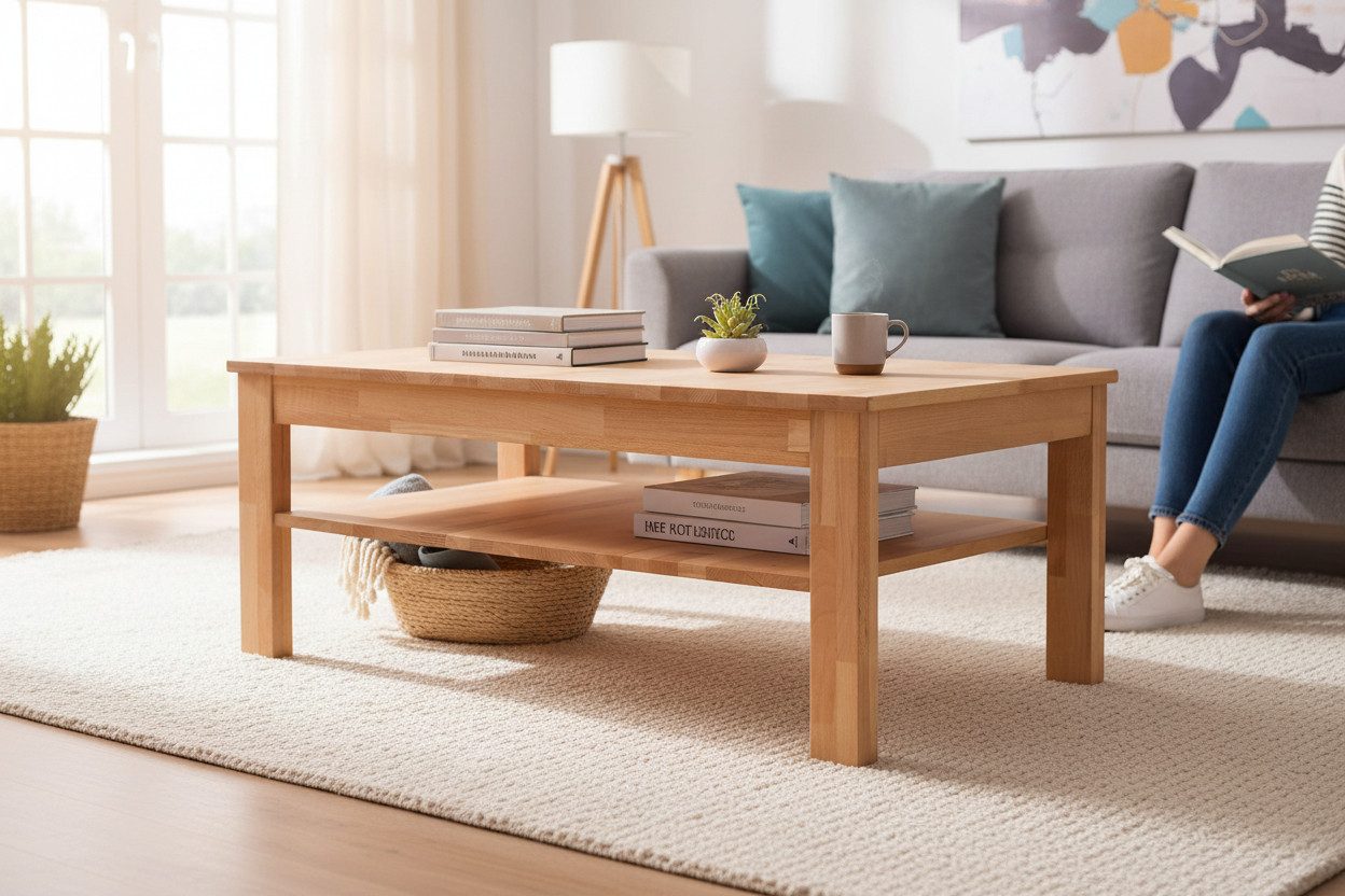 möbelando Couchtisch Leduc, 104 x 44 x 62 cm (B/H/T)