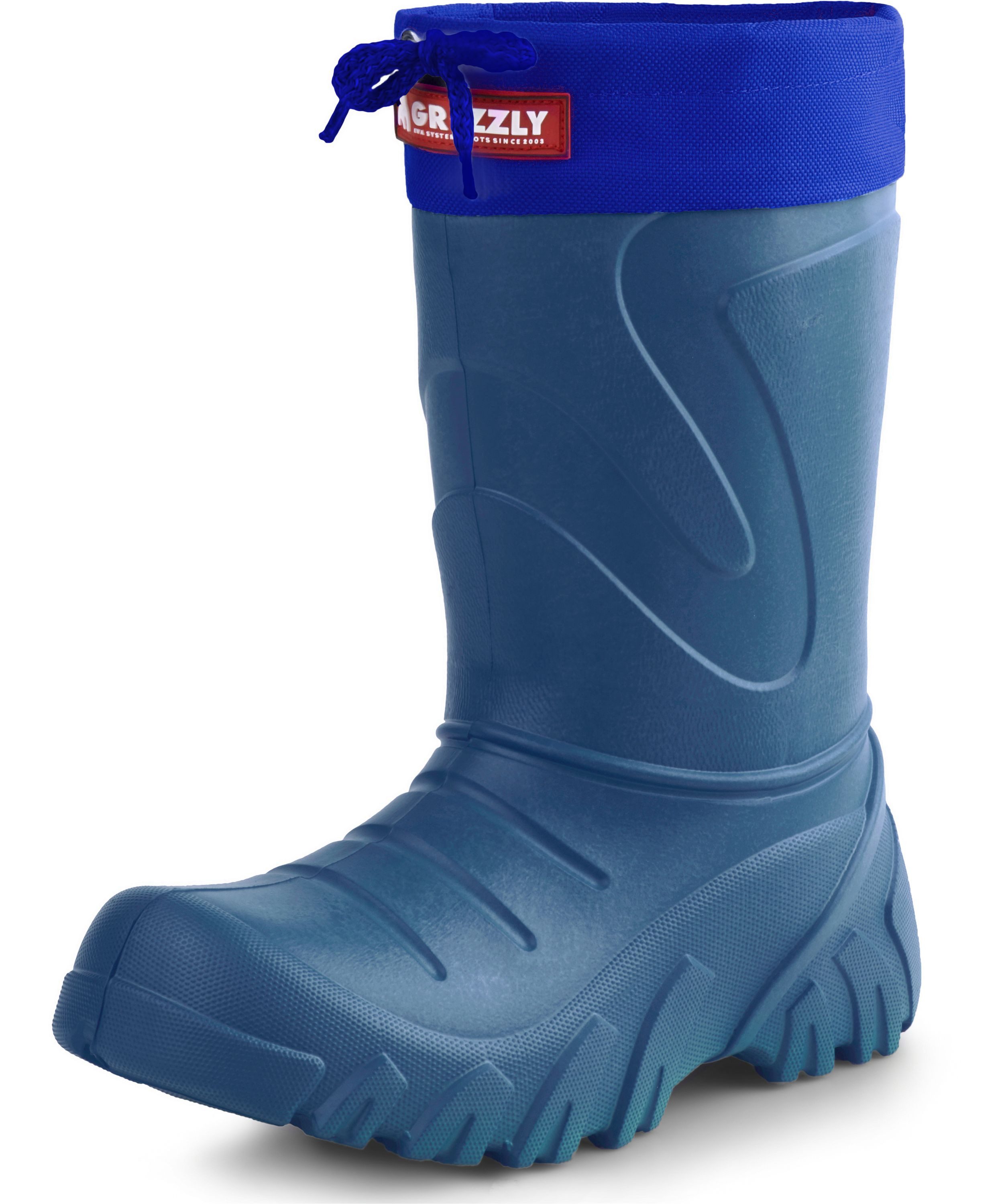 Kinder federleichte EVA Winter Thermo Gummistiefel gefüttert LA-835 Gummistiefel