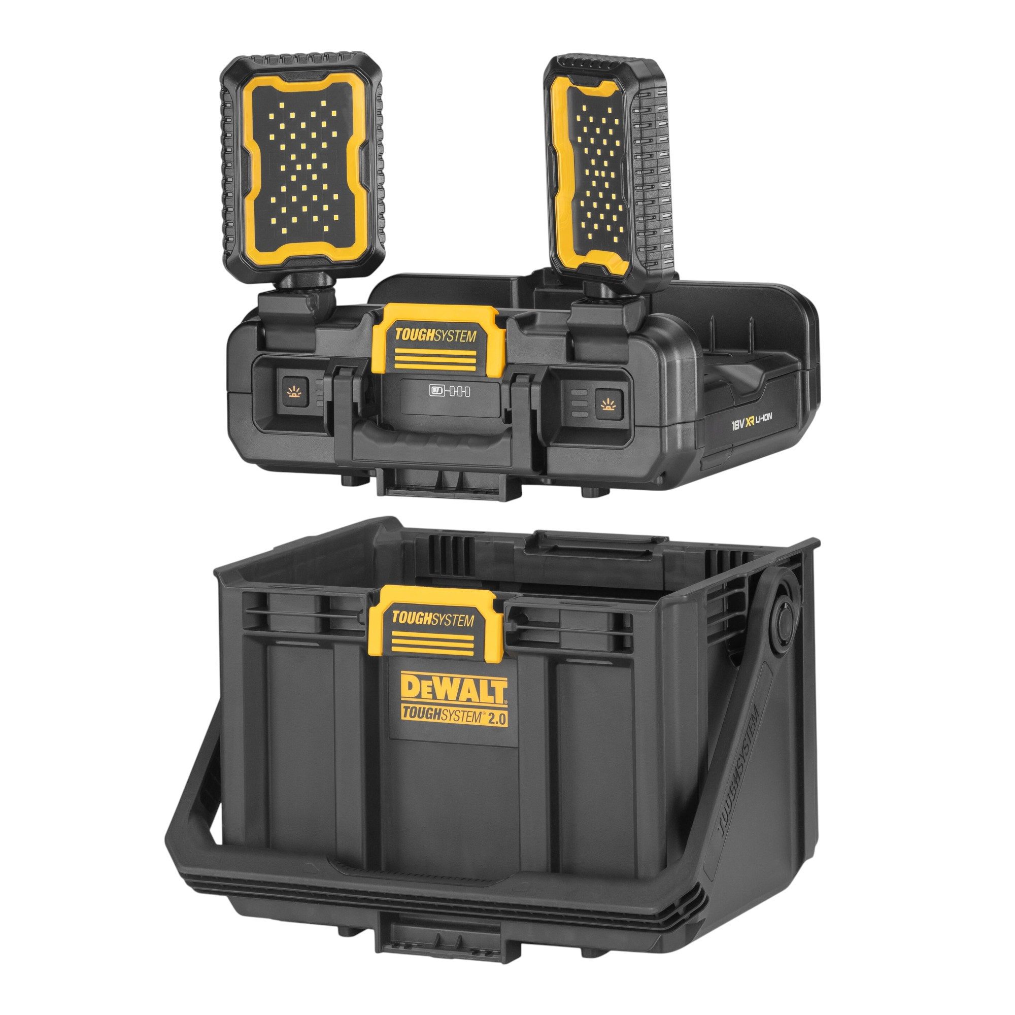 DeWalt Точечные светильники DWST08061-1 Werkzeugbox 395 x 352 x 255 mm ToughSystem 2.0