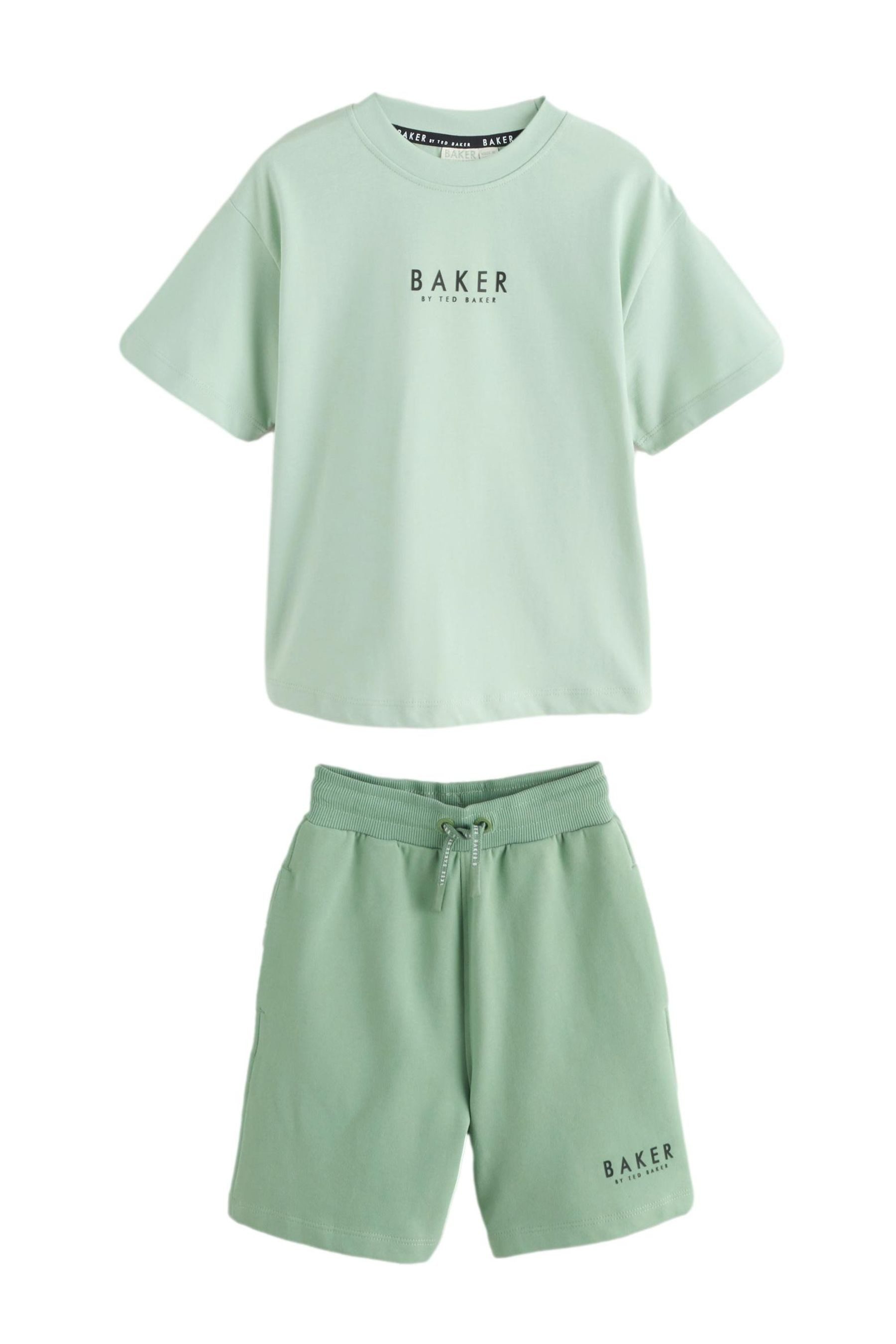 T-Shirt & Shorts Baker by Ted Baker Oversized Fit T-Shirt + Shorts