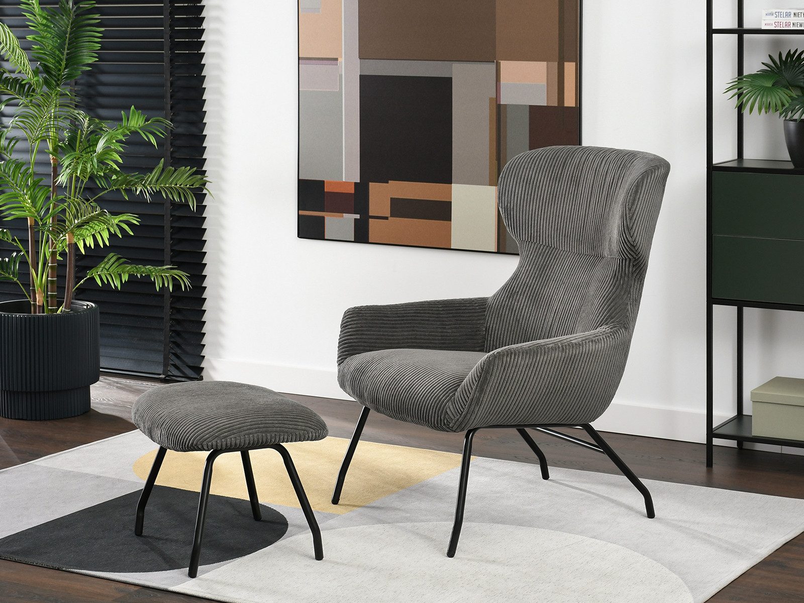 Compleo Relaxsessel Sessel mit Fußhocker CAMAS günstig online kaufen