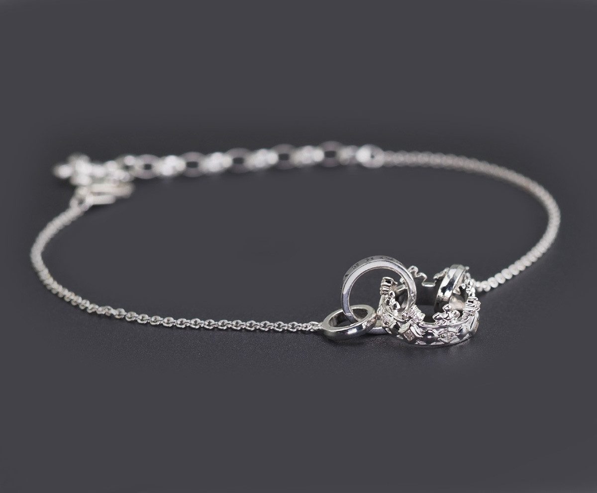 THOMAS SABO Silberarmband Damen Armband A1982-643-14-L19V