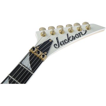 Jackson E-Gitarre, E-Gitarren, Andere Modelle, Pro Series Rhoads RR3 Ivory with Black Pinstripes - E-Gitarre