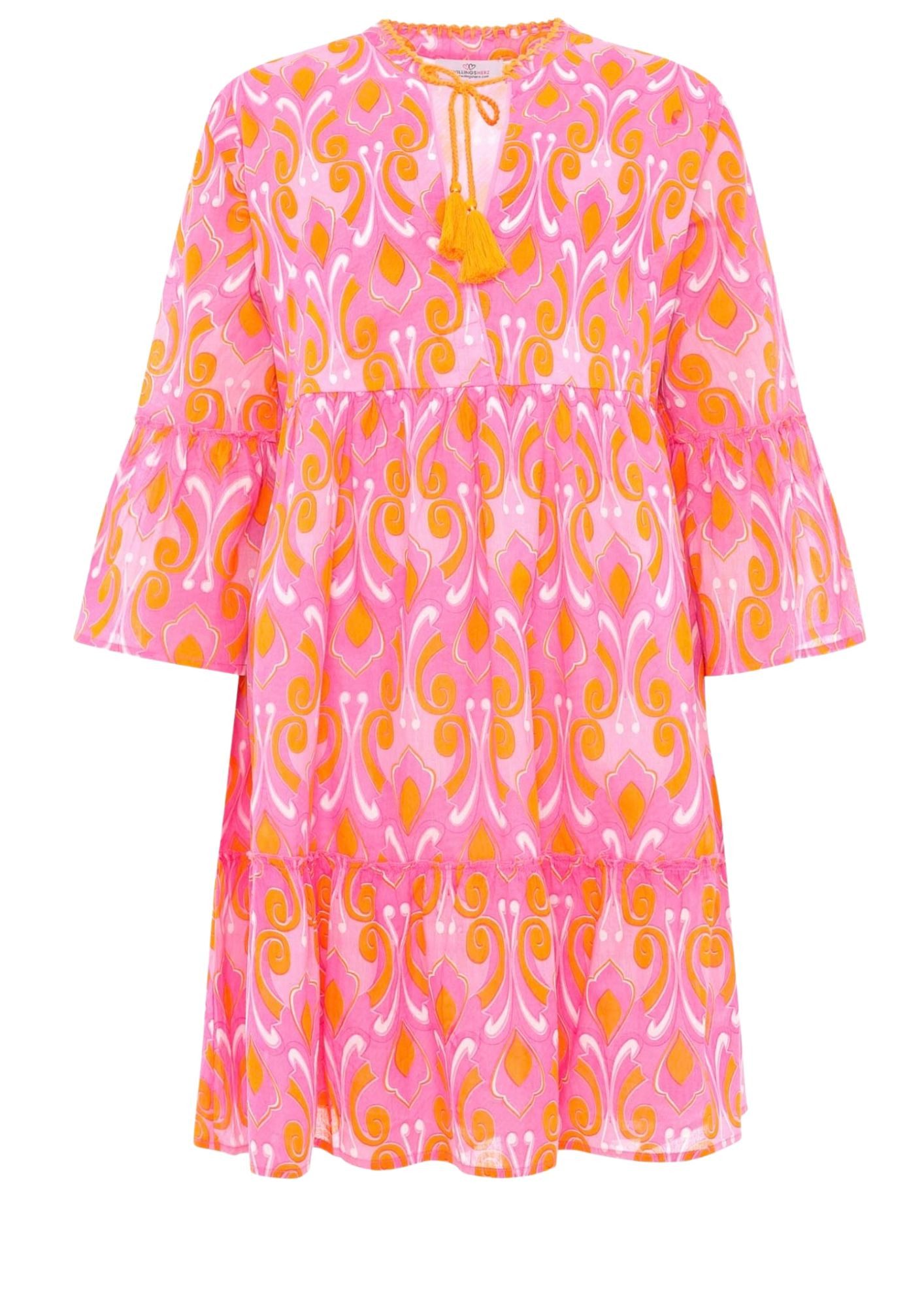 Zwillingsherz Tunikakleid Zwillingsherz Kleid Tunikakleid Blumen günstig online kaufen