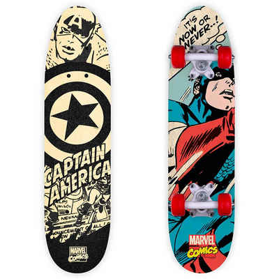 Disney Skateboard Skateboard Kickboard CAPTAIN AMERICA Holz original # NEU
