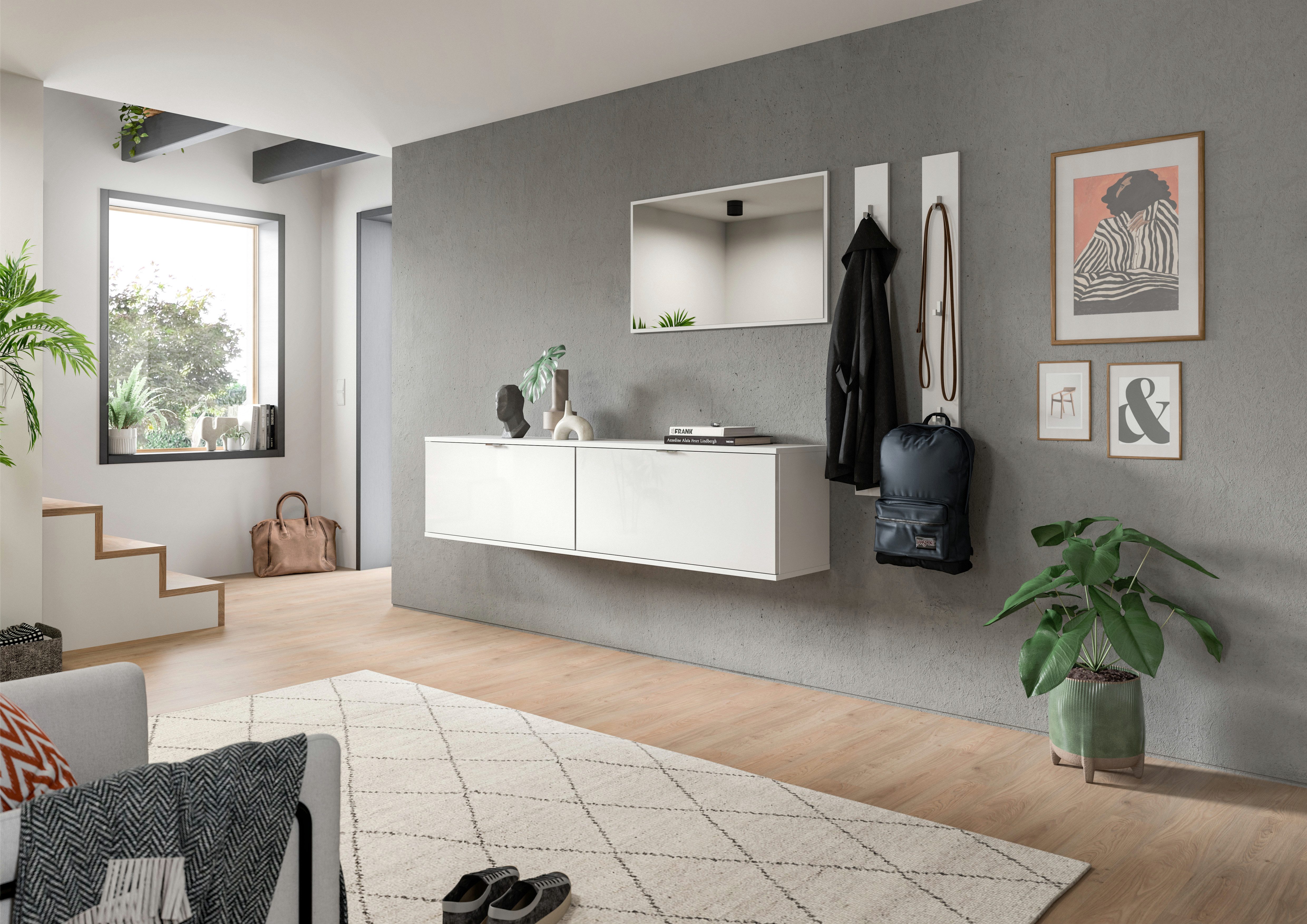 INOSIGN Garderobenpaneel Trondheim Paneel 2er Set, Höhe 115 cm, 6 Haken,Gar günstig online kaufen