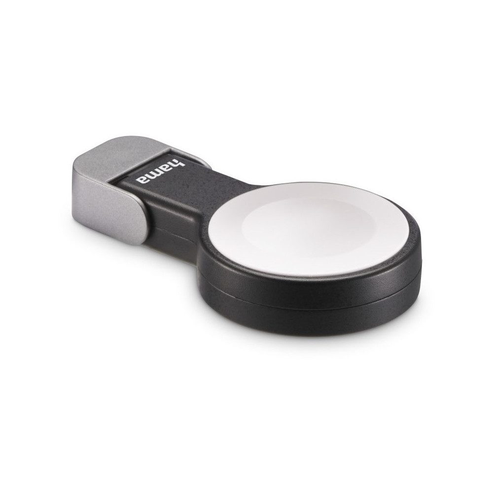 Hama Hama kabelloses Ladegerät für Apple Watch - Zubehör. Wireless Charger (Für Apple Watch Series 1, Effizientes kabelloses Laden, Überlade-, Überspannungs- und Kurzschluss-Schutz)