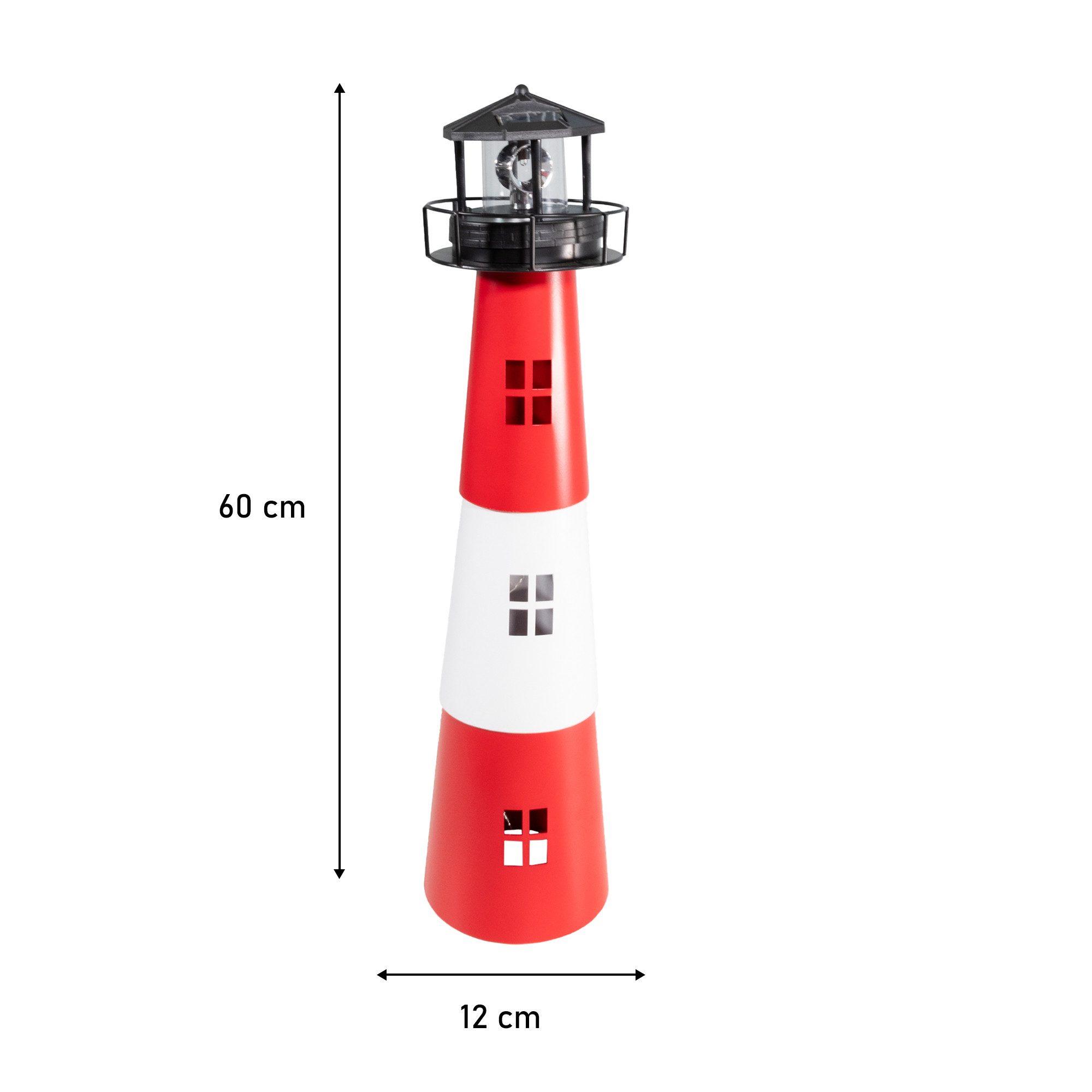 Lemodo LED Gartenleuchte Solar Leuchtturm mit günstig online kaufen