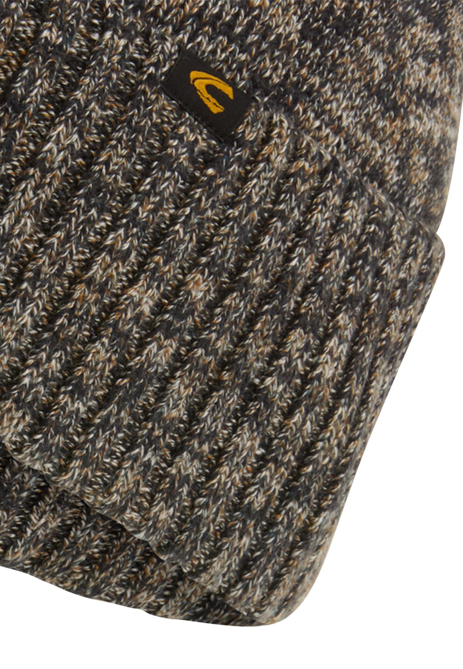 camel active Beanie aus reiner Baumwolle