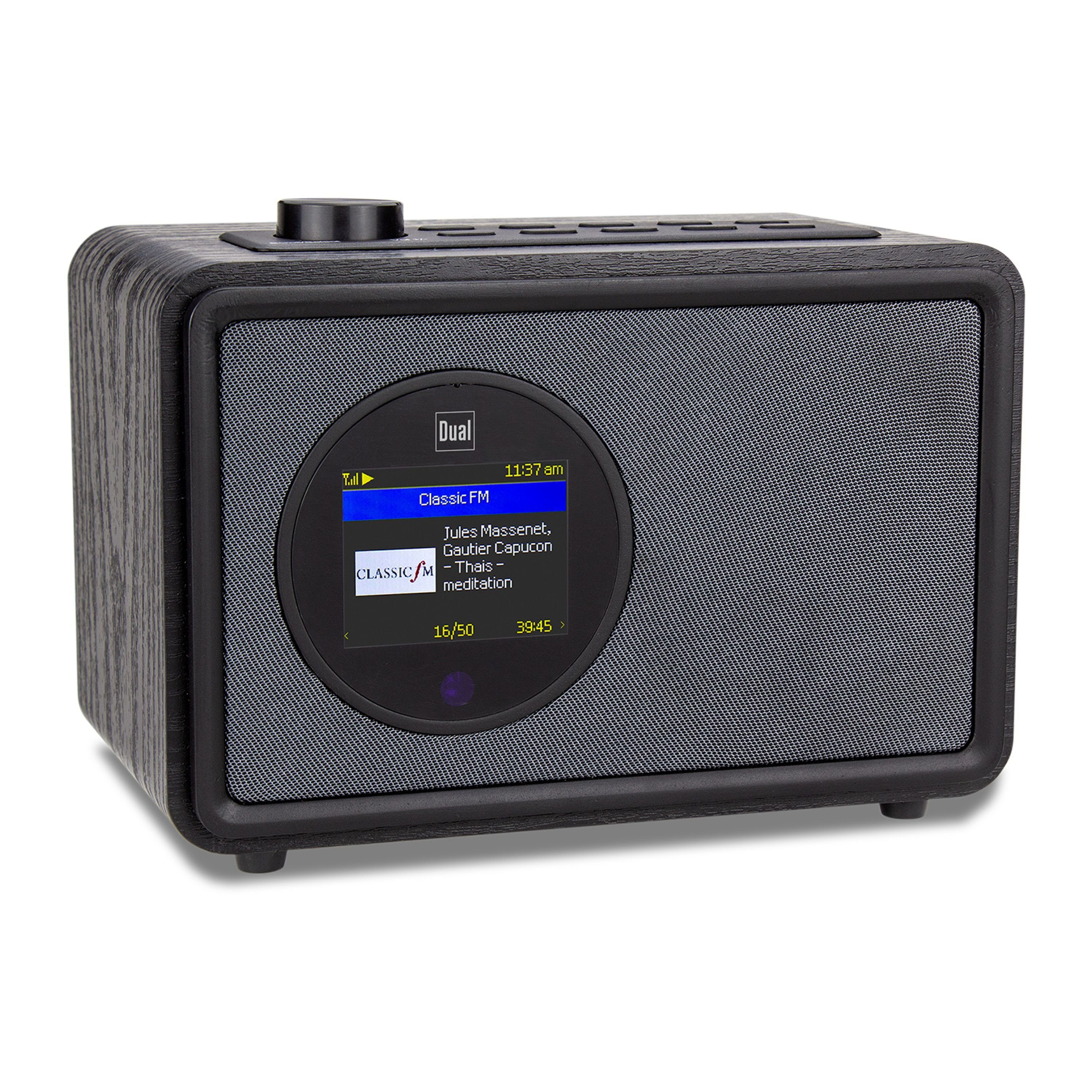 Internet-Radio (WLAN Bluetooth, Akku, Radio, CR Smart 501 Weckfunktion) Dual