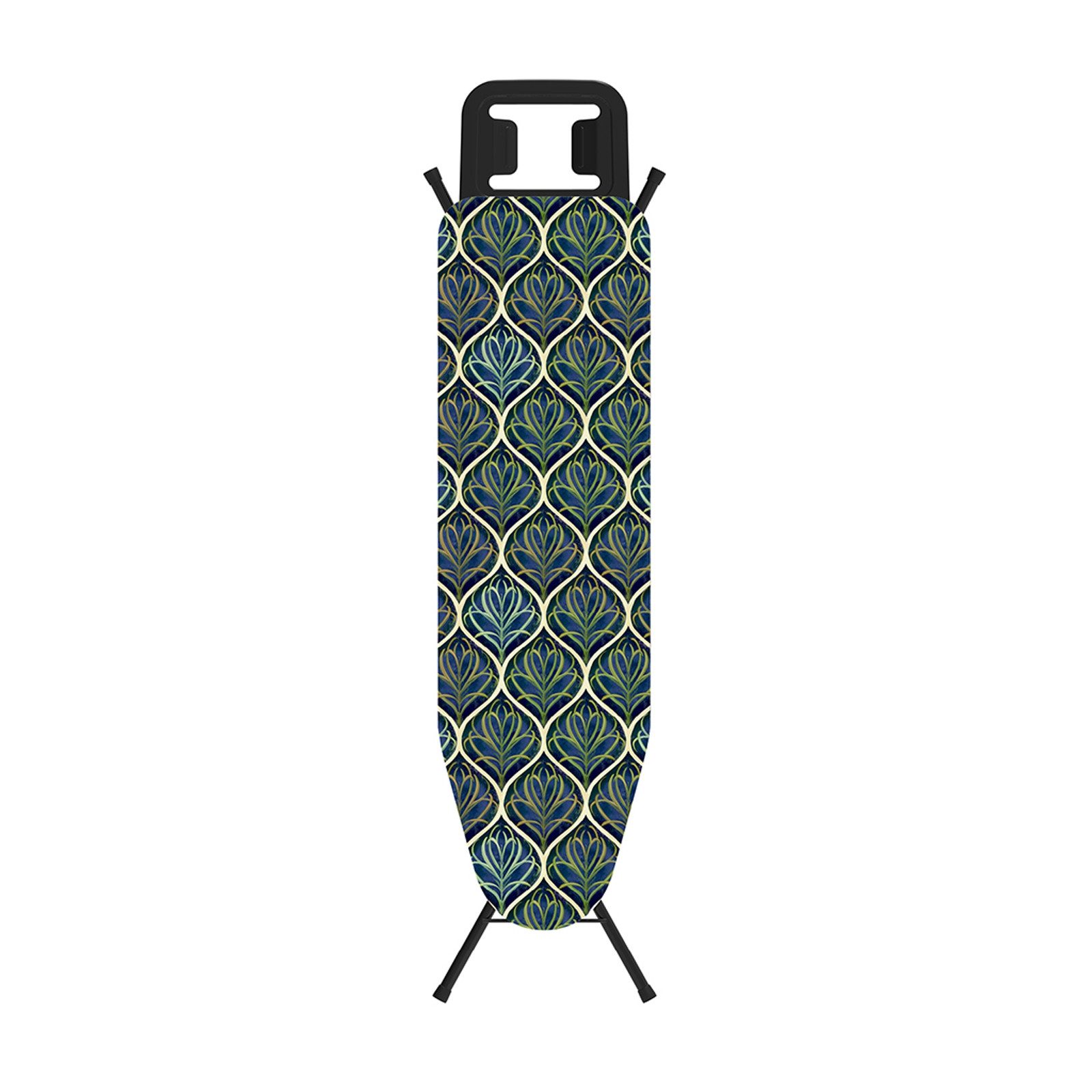 HTI-Living Bügelbrett Bügelbrett Birte Dunkelblau, Bügelfläche 108x32 cm, 100% Baumwolle