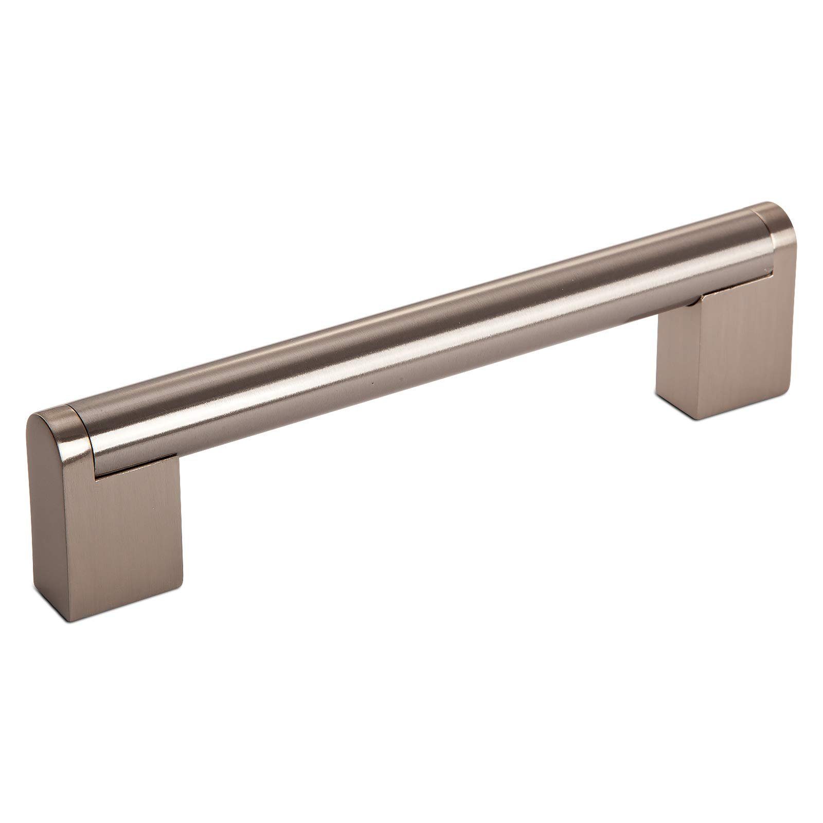 SO-TECH® Möbelgriff Stangengriff E7 Edelstahloptik BA 128 - 320 mm - incl. Schrauben, Lochabstand 128 mm - inkl. Schrauben