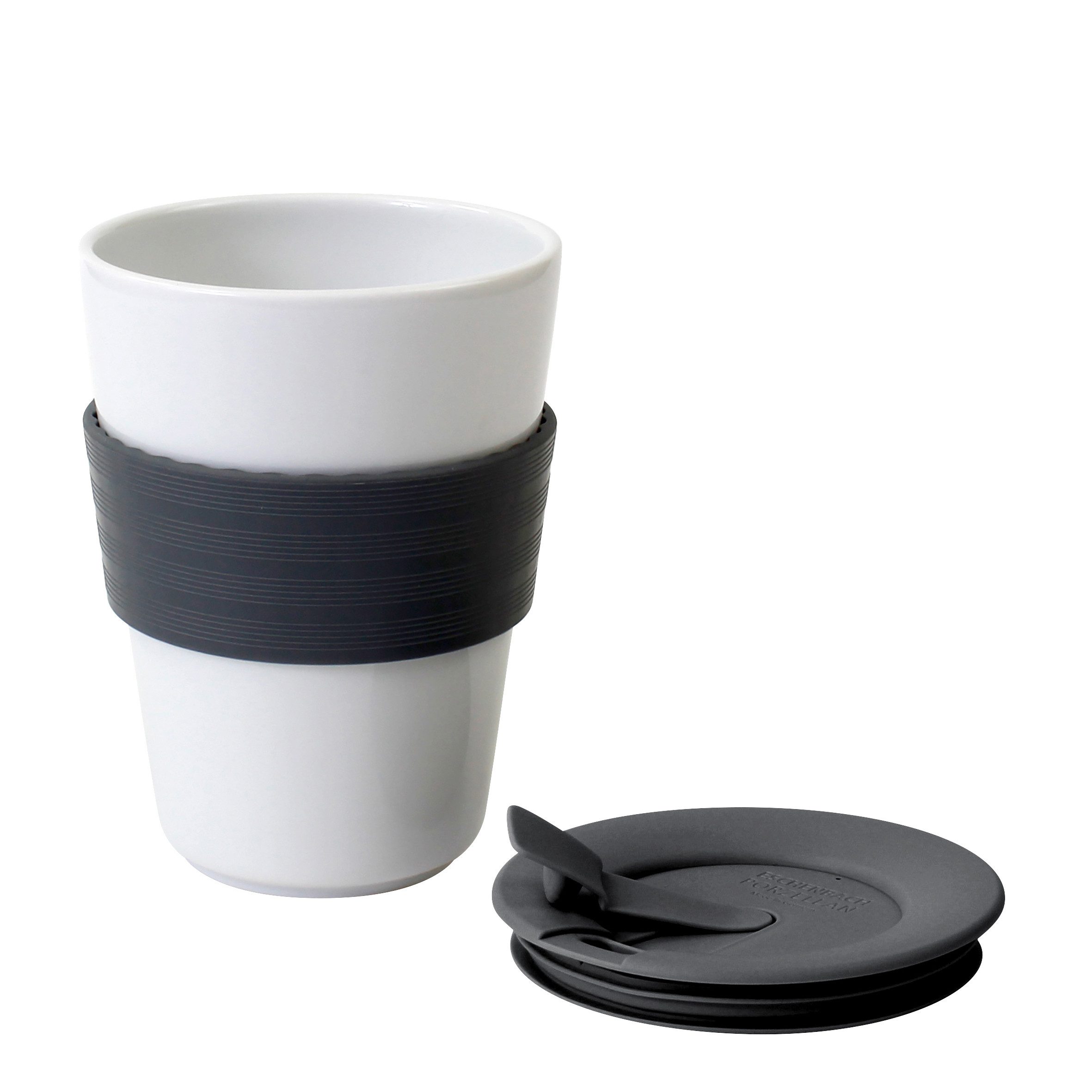 Eschenbach® PORZELLAN GERMANY Coffee-to-go-Becher To Go Becher I Take it, Porzellan
