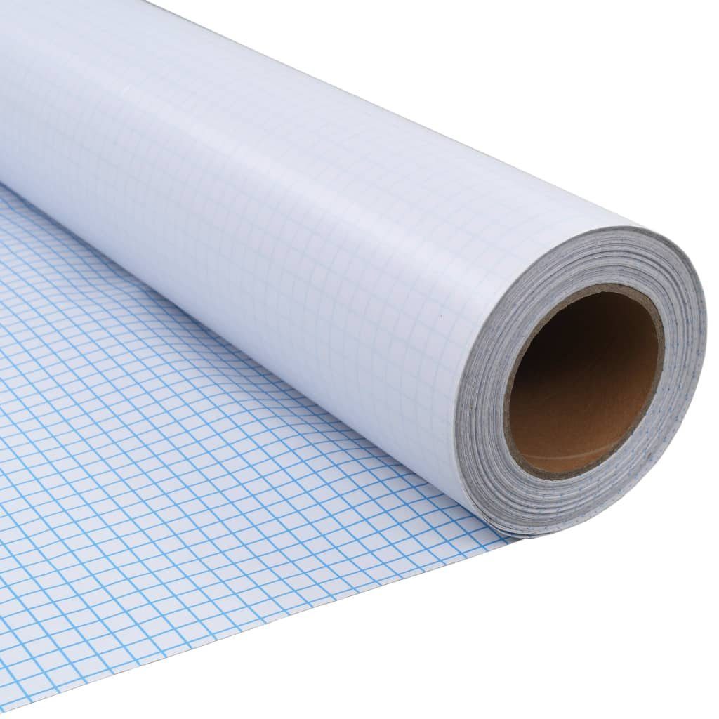 vidaXL Fensterfolie Fensterfolie Matt Grau 0,9x10 m PVC