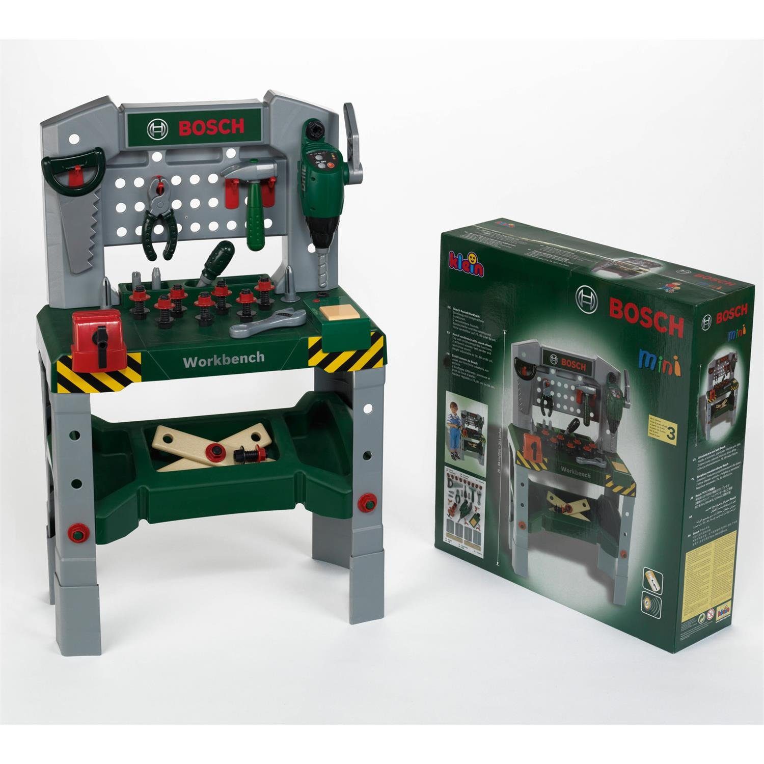 Theo Klein Spiel-Werkzeugstation 8637 Bosch - Werkbank mit Sound, höhenvers günstig online kaufen