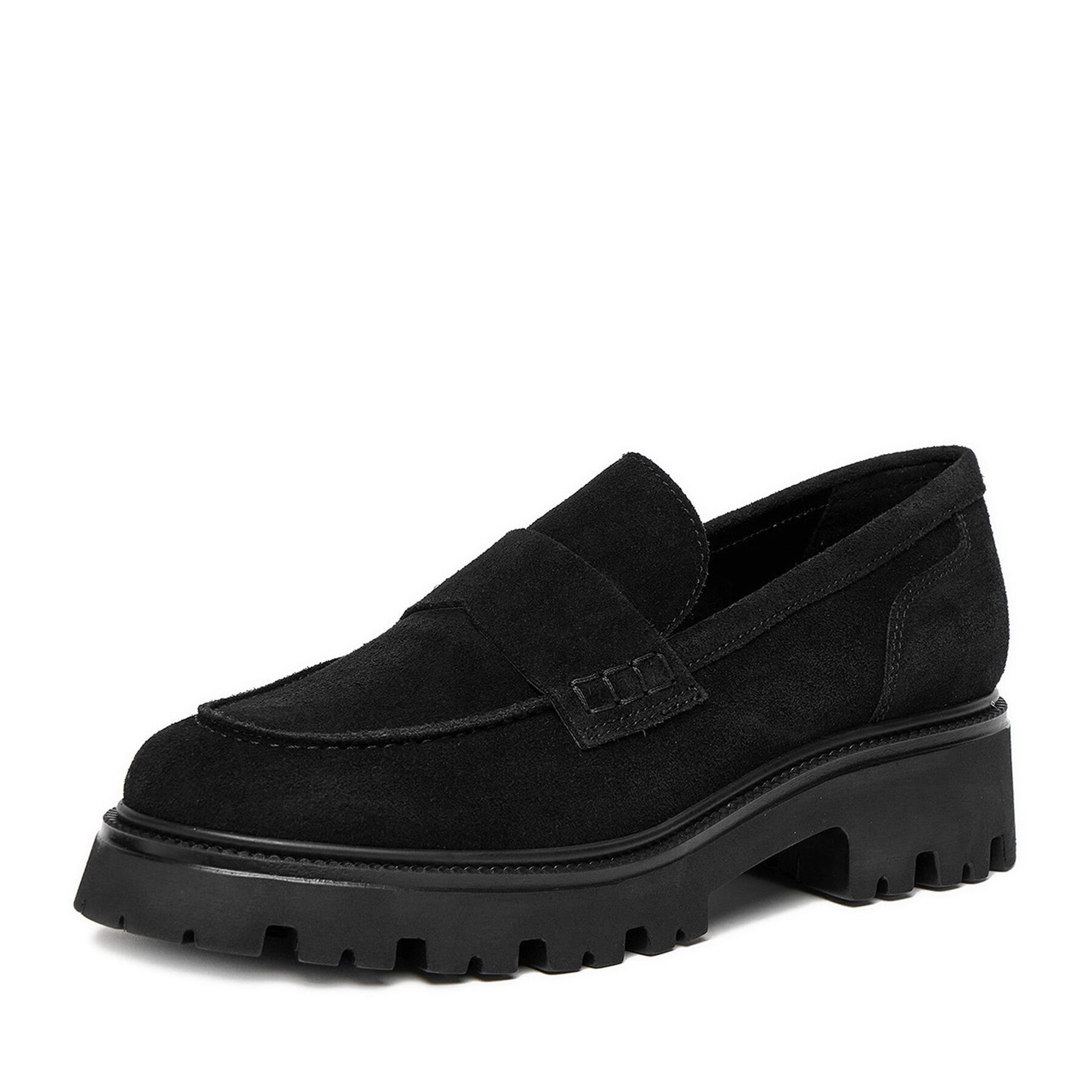 Badura Badura Damen Loafer AVAH-25050LM Schwarz Schlupfboots