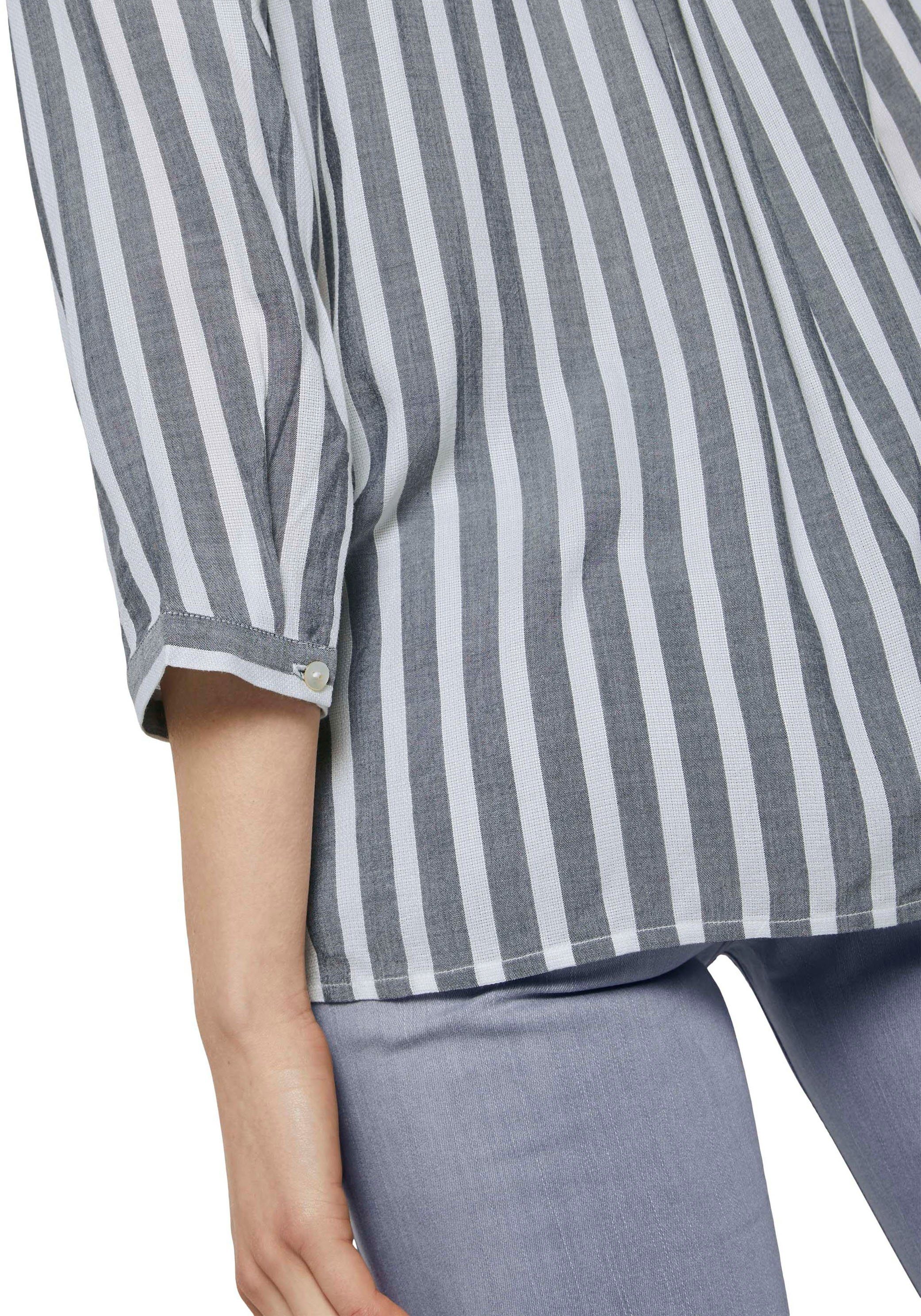 TOM TAILOR Schlupfbluse mit verdeckter Knopfleiste