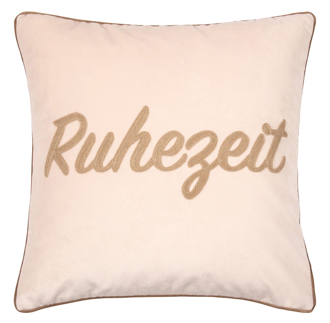 PAD Kissenhülle Pad Kissenhülle Letters RUHEZEIT, günstig online kaufen