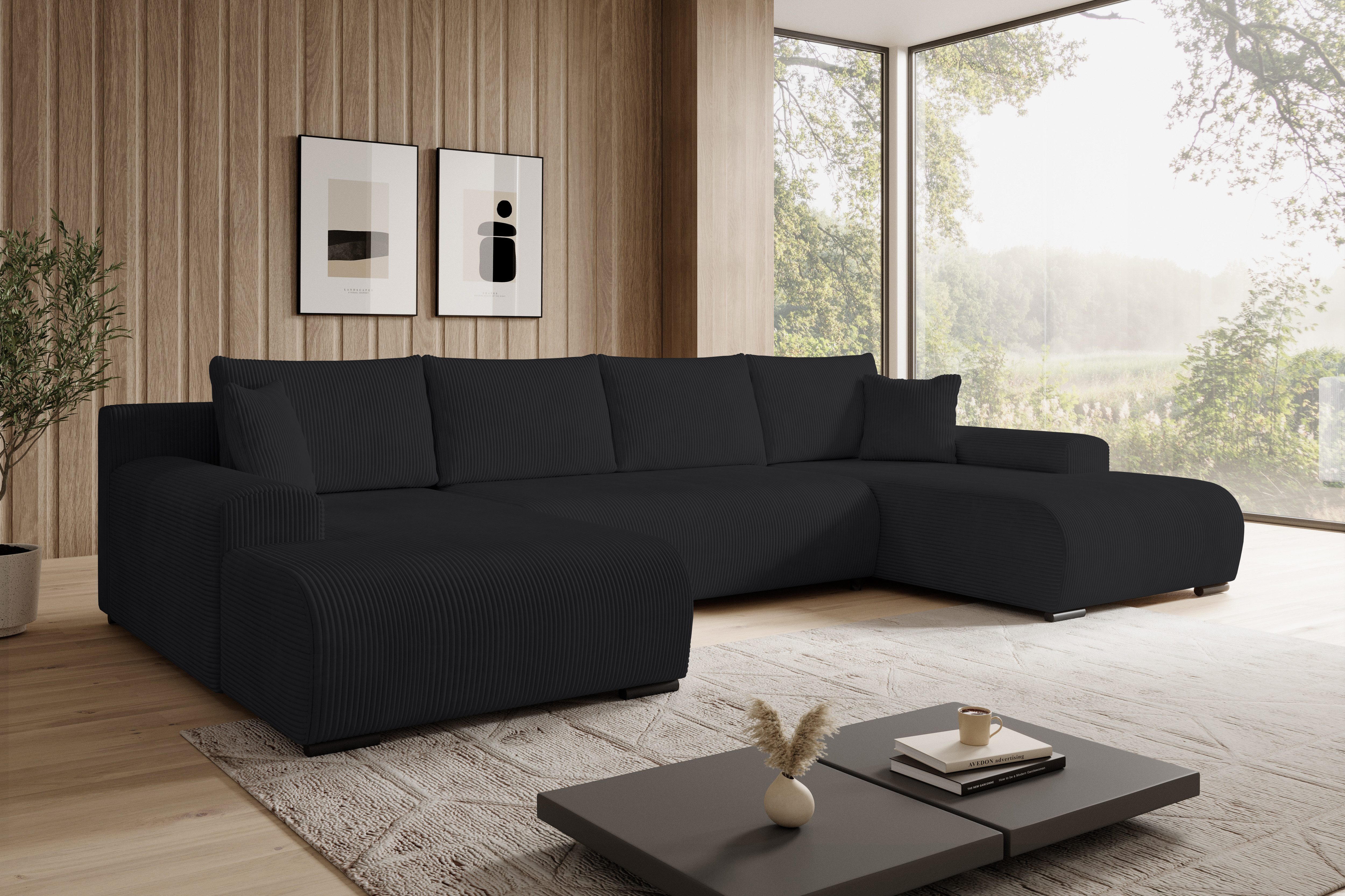 storez24 Ecksofa Ellen U, mit Bettkasten günstig online kaufen