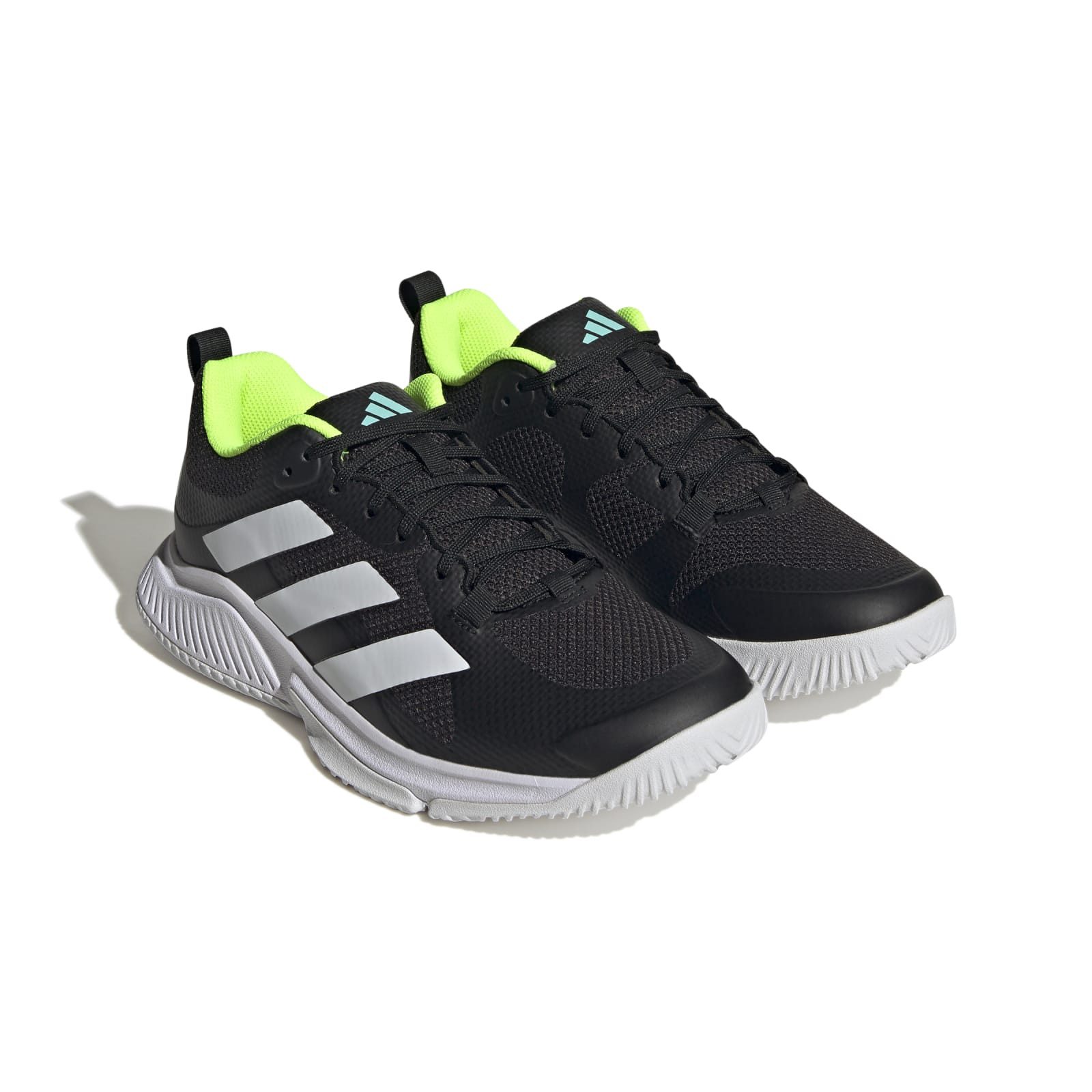 adidas Performance Hallen-Indoorschuhe Court Team Bounce 2 schwarz/weiss Damen Squashschuh