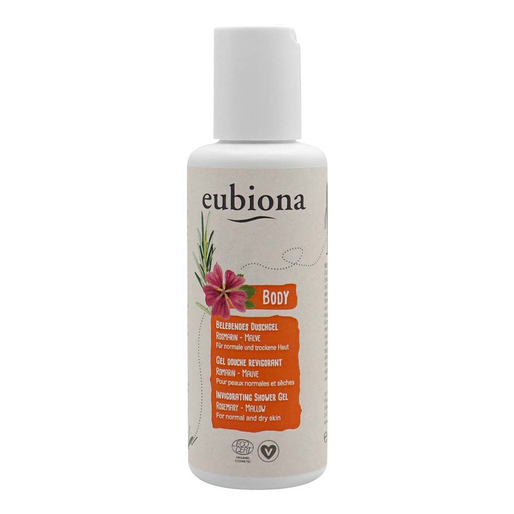 eubiona Duschgel Belebendes Duschgel - Rosmarin-Malve 200ml
