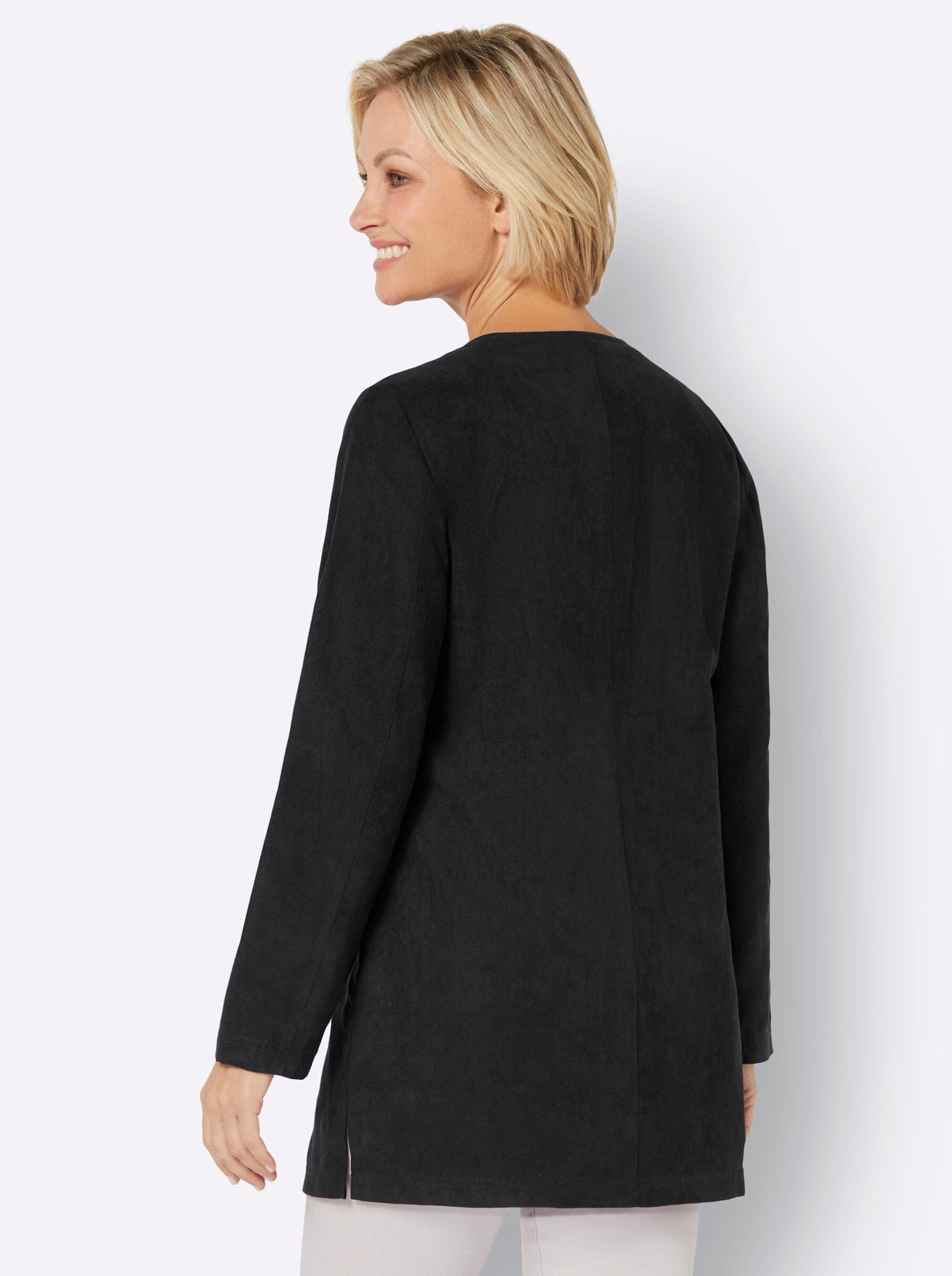 Sieh an! Blusenblazer Longblazer Langarm